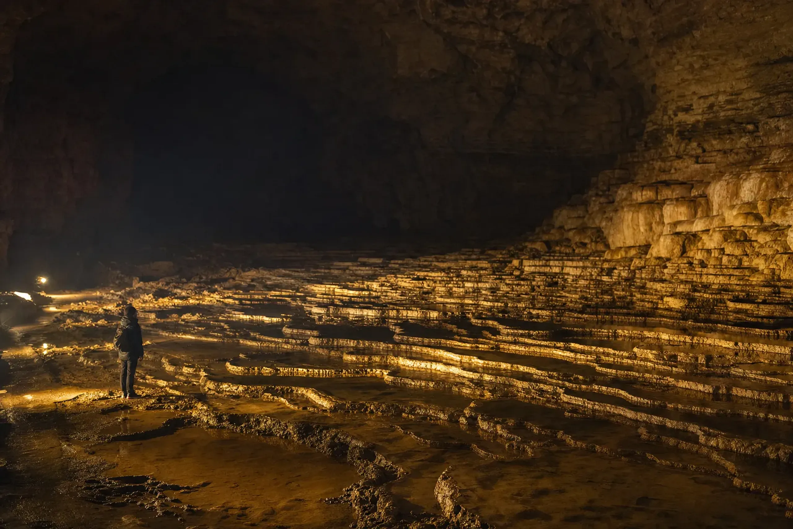 Senjōjiki is a vast chamber roughly