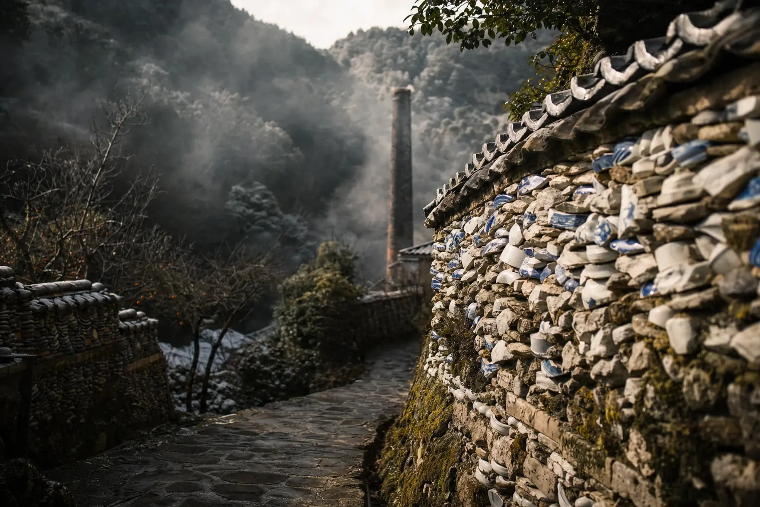 Okawachiyama, near Imari, was sealed off in the 1600s so