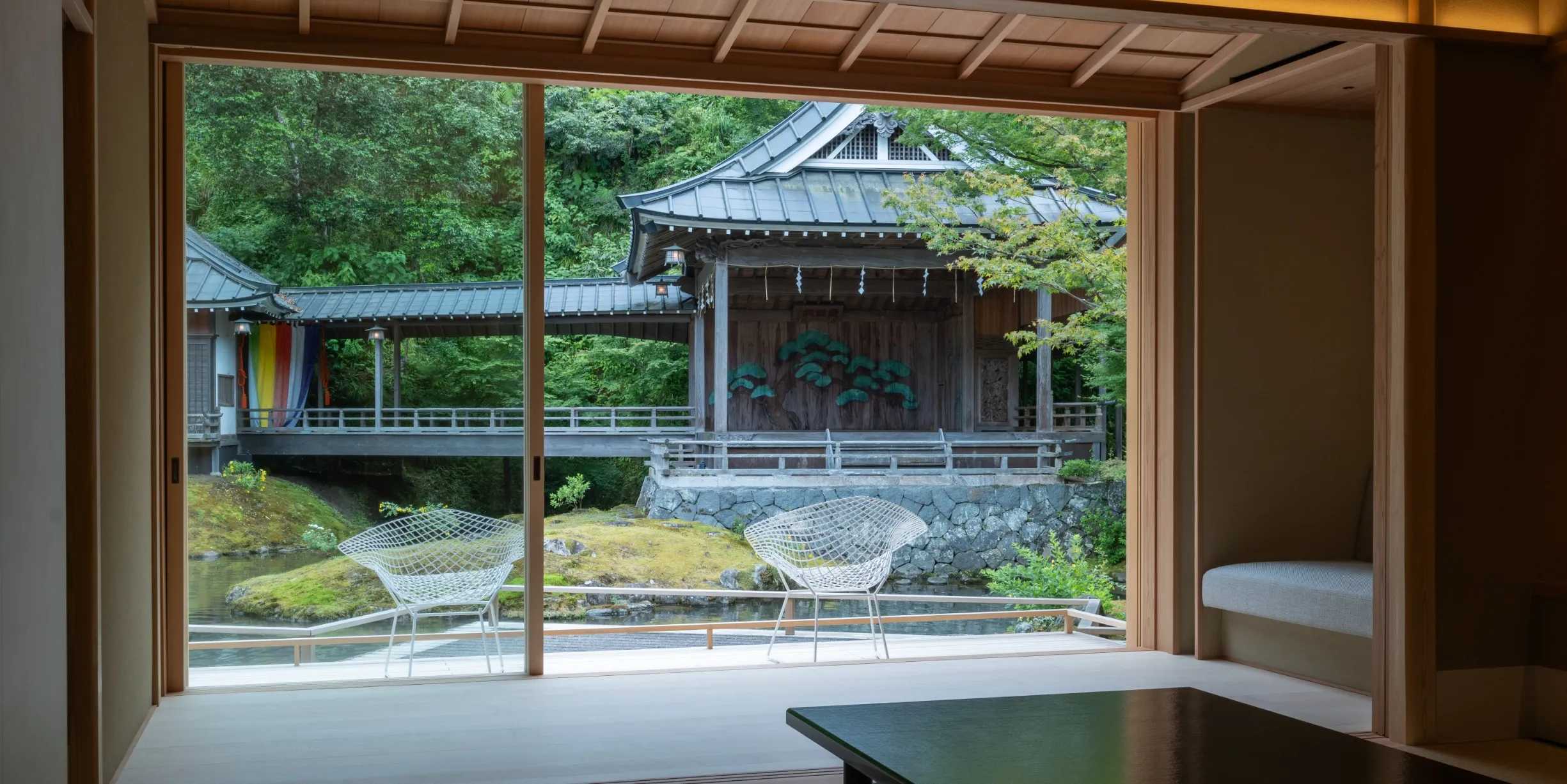 The Stage On The Pond: A Night At Asaba Ryokan