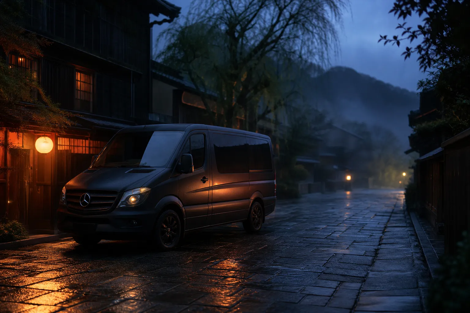 best travel agency in Japan-most luxurious travel agency-Mercedes-Benz Sprinter