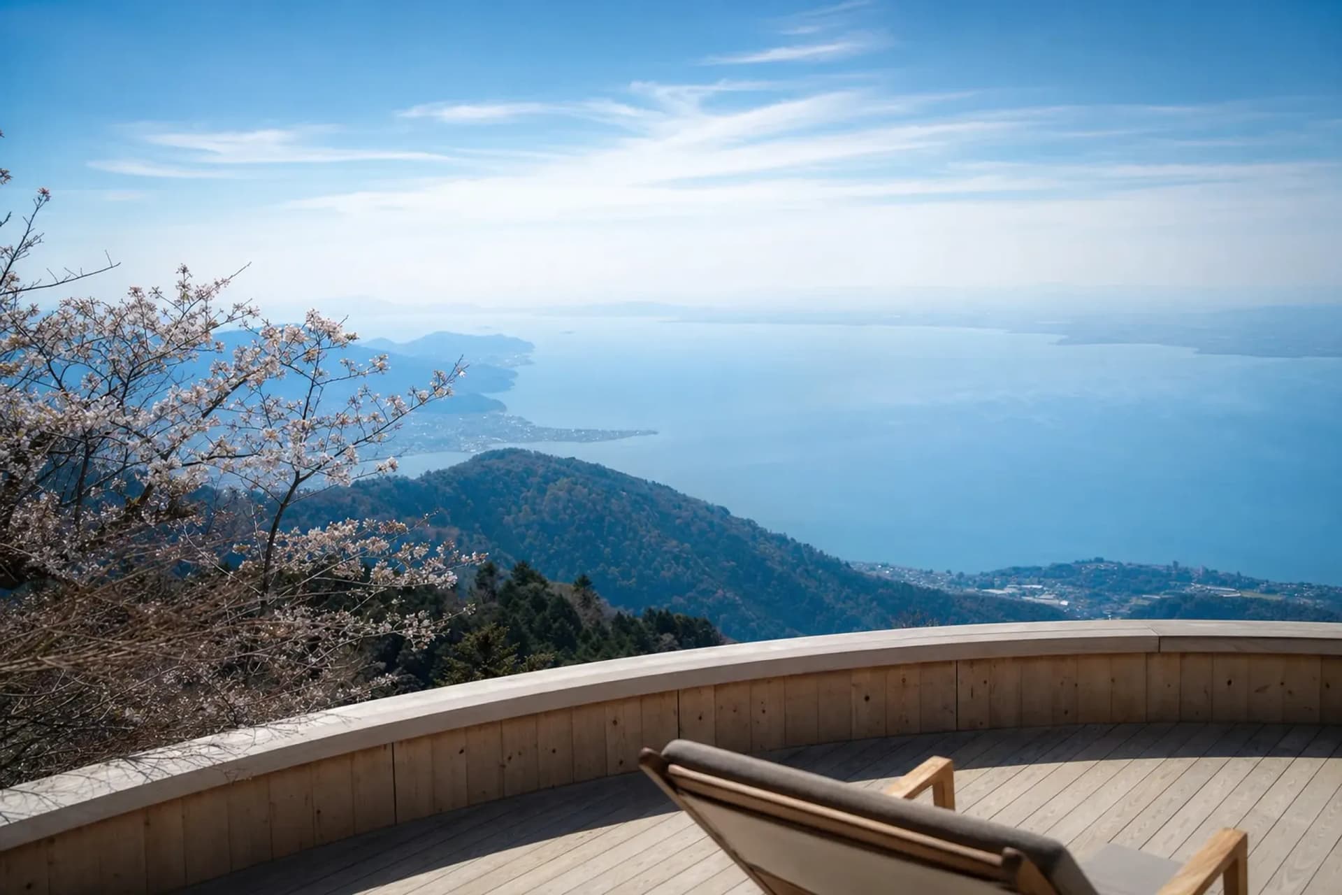 5 Minutes Up, 10 Degrees Cooler: Summer at Biwako Terrace