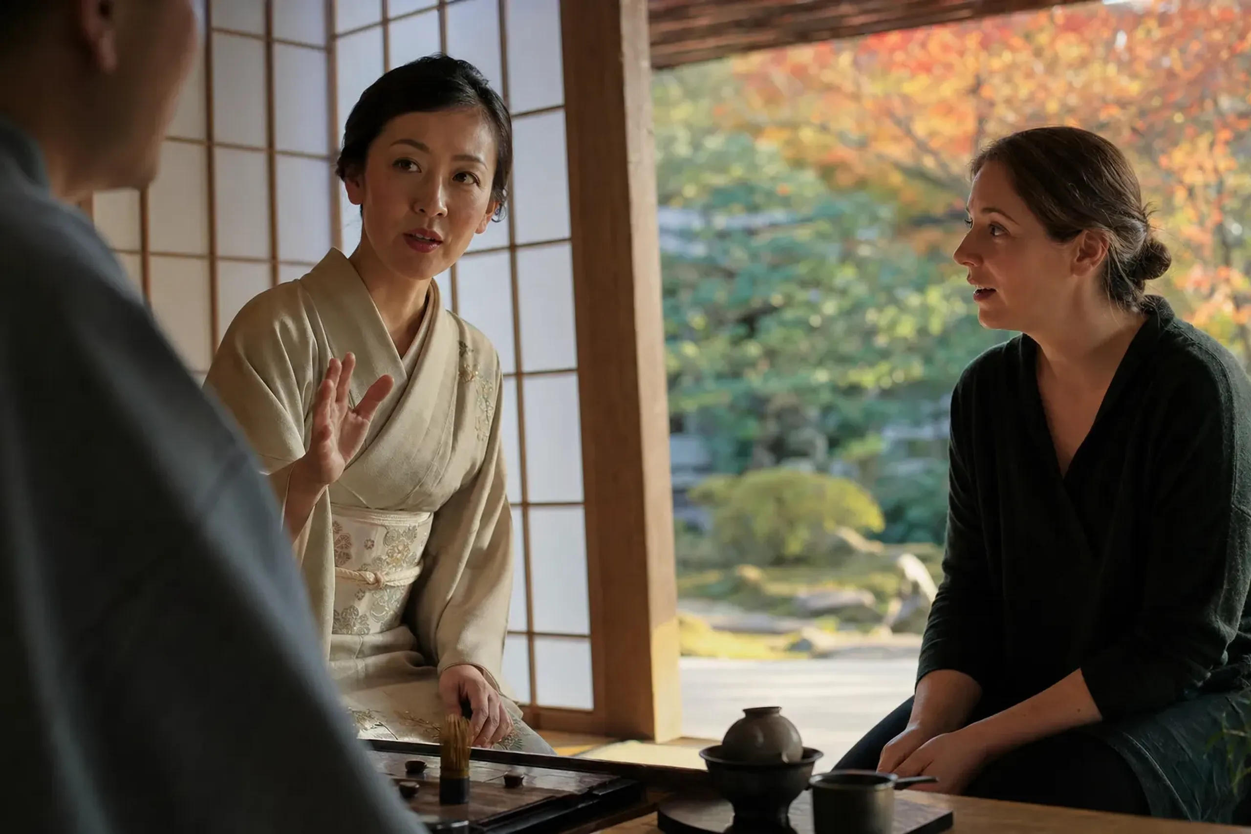 A cultural interpreter renders the register, not just the vo