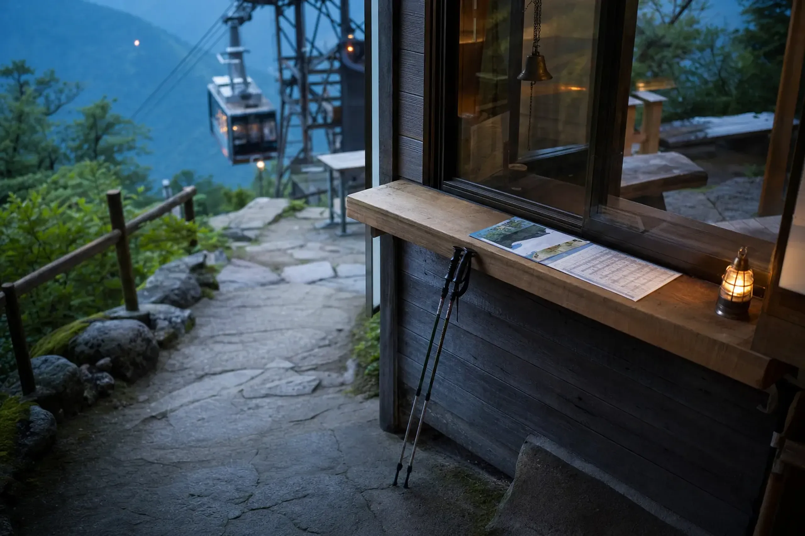 What we do not do is lead hikes, supply mountain