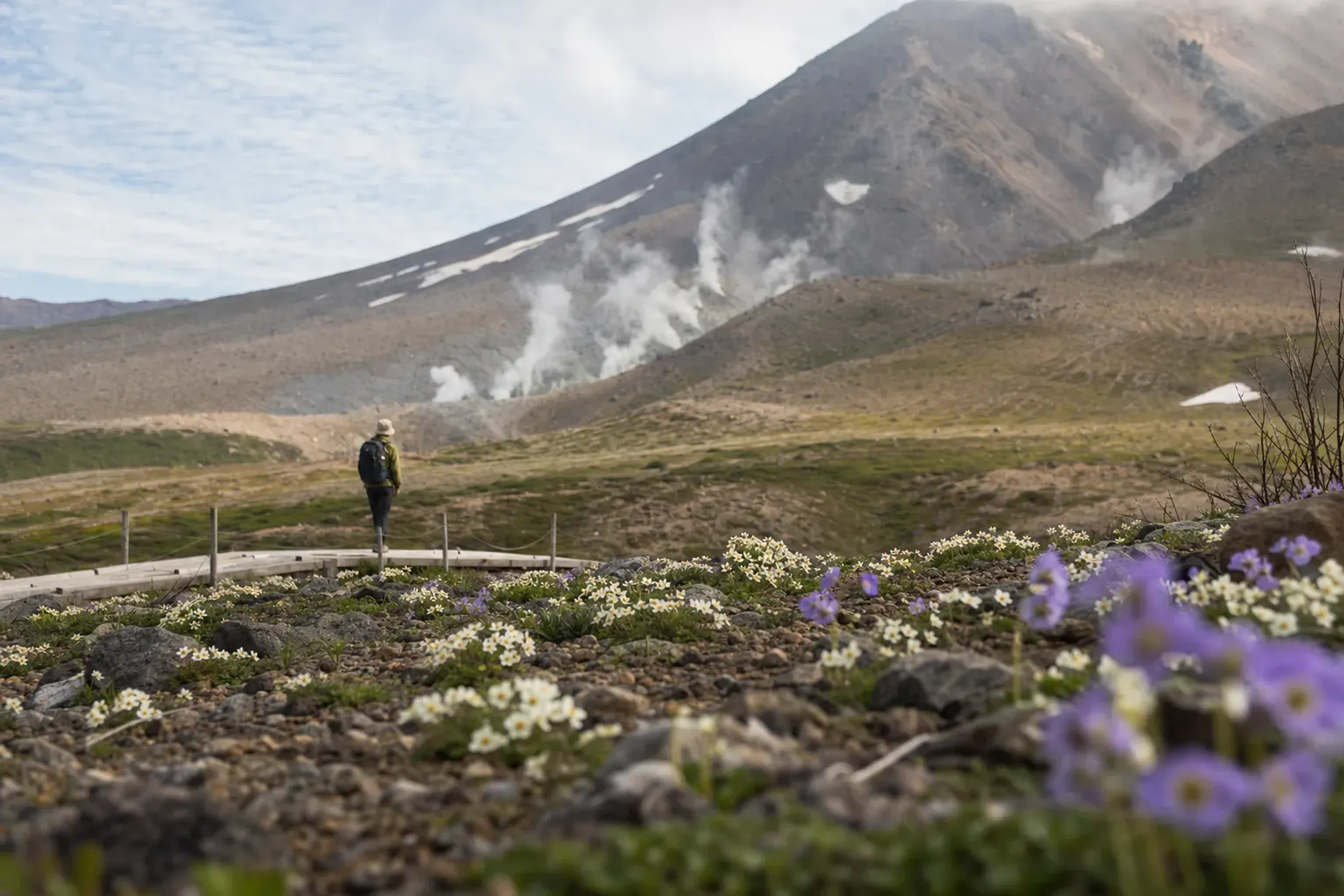 A summer day on Daisetsuzan rewards those who arrive in