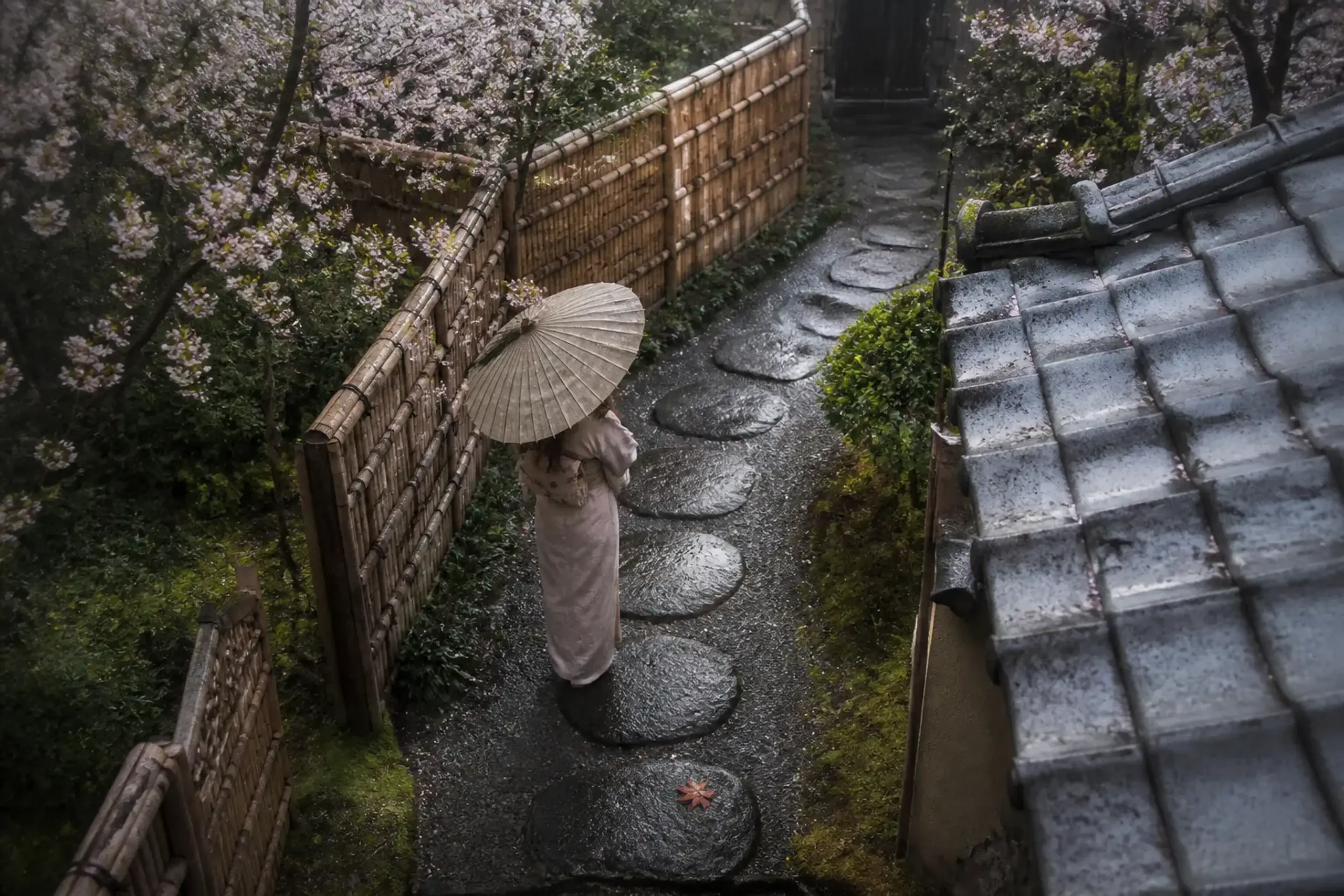The approach is not the walk to the door. It