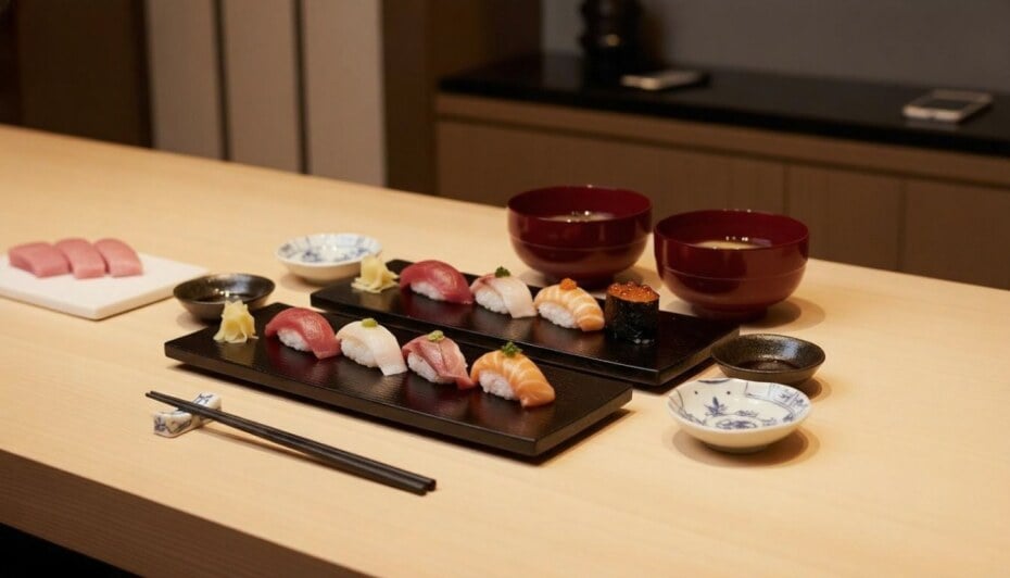 sushi, Omakase