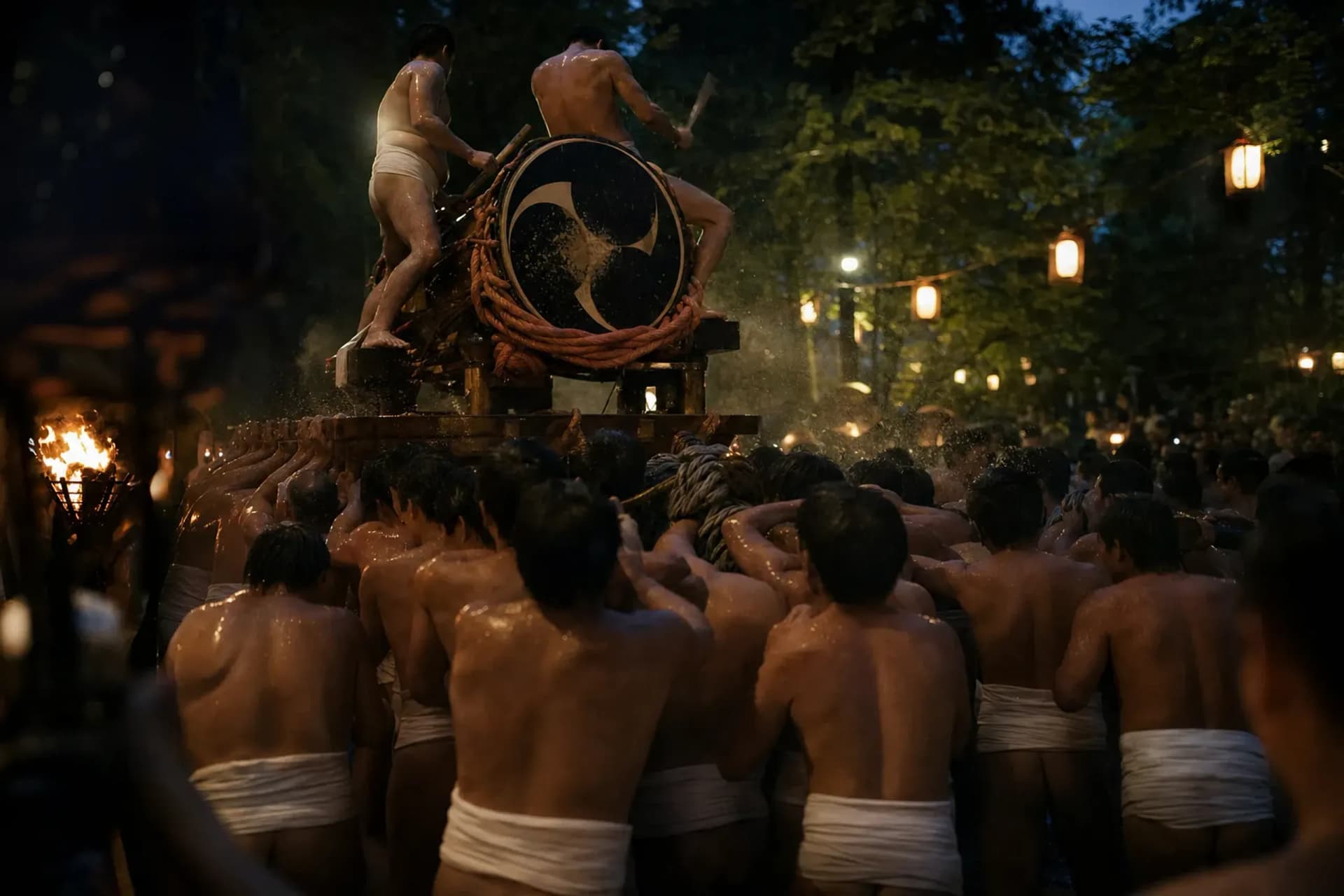Hida Furukawa Festival: The Night of the Okoshi Daiko