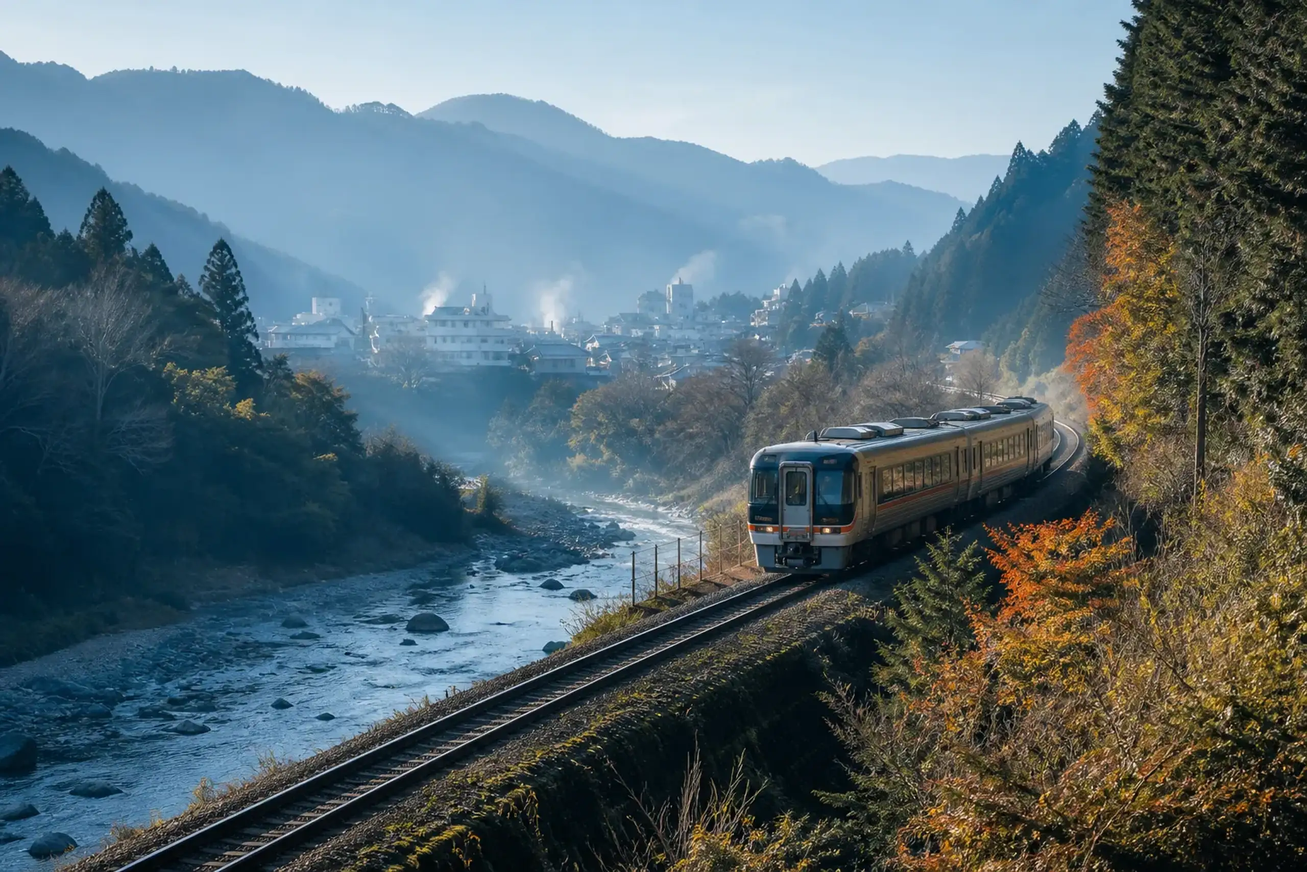 Gero is roughly 100 minutes from Nagoya and about 50