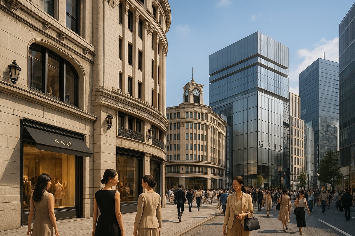 Ginza's Storied Evolution: From Silver Mint to Style Mecca