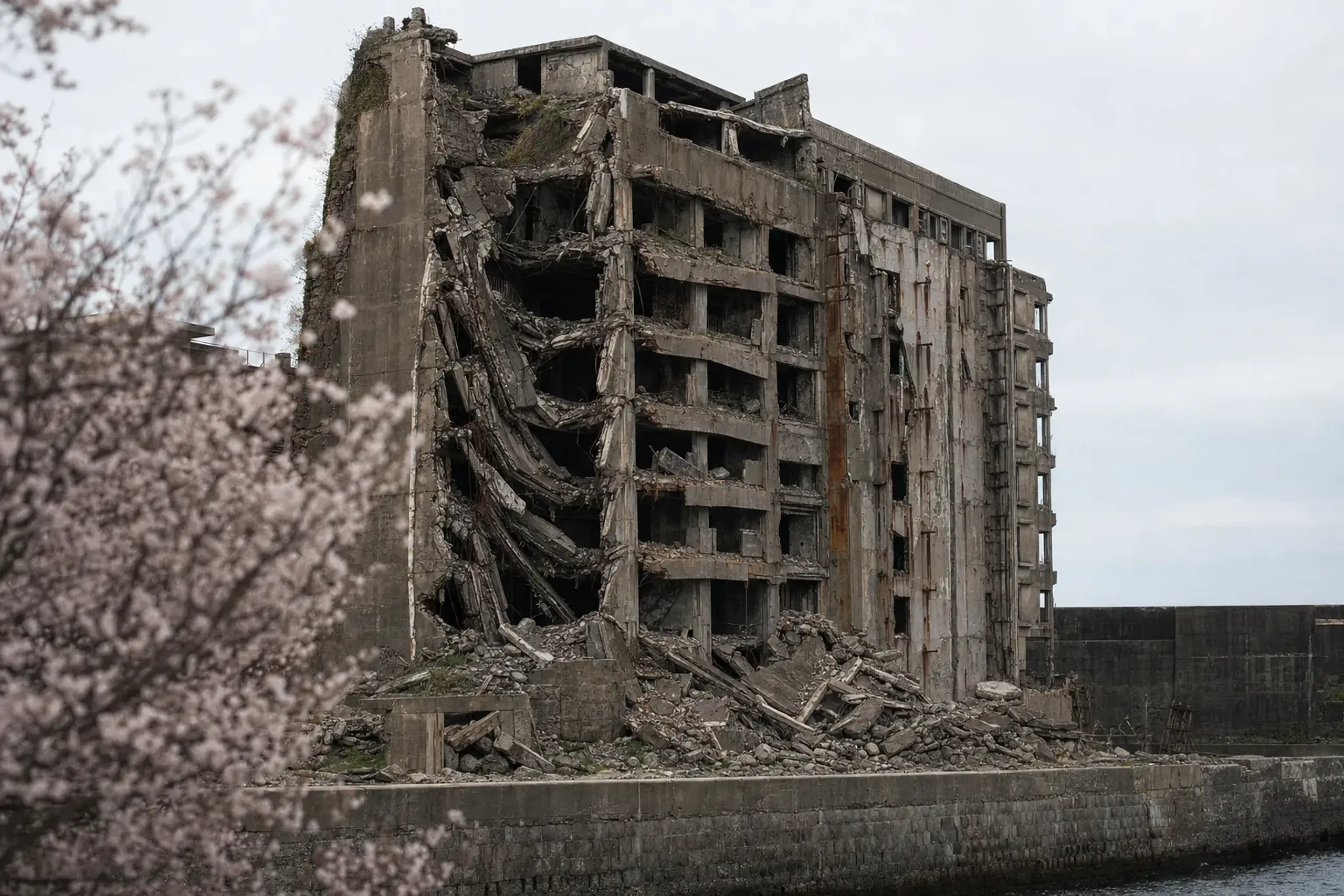Many structures are structurally unsound and actively collap