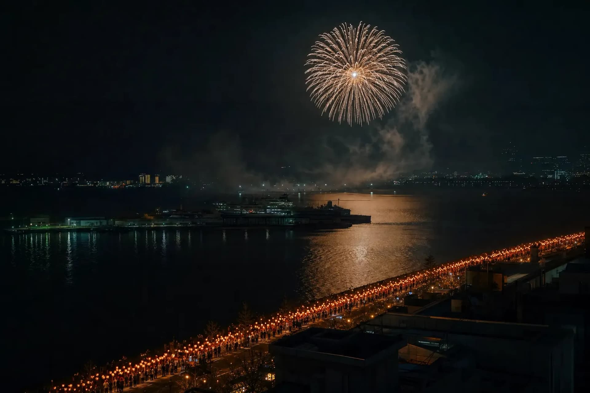 Hakodate Port Festival: Fireworks and the Squid Dance