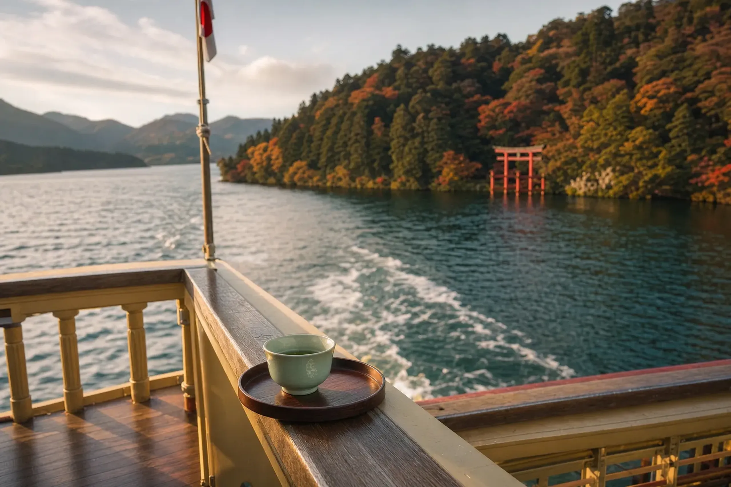 Since December 20, 2025, the tea-themed sightseeing ship “Ha