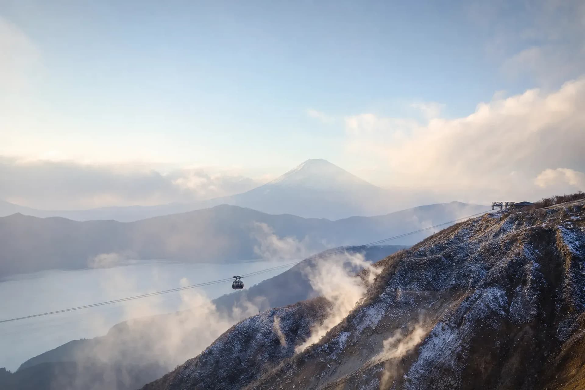 Hakone in Summer: Lake Ashi to Ōwakudani in One Loop