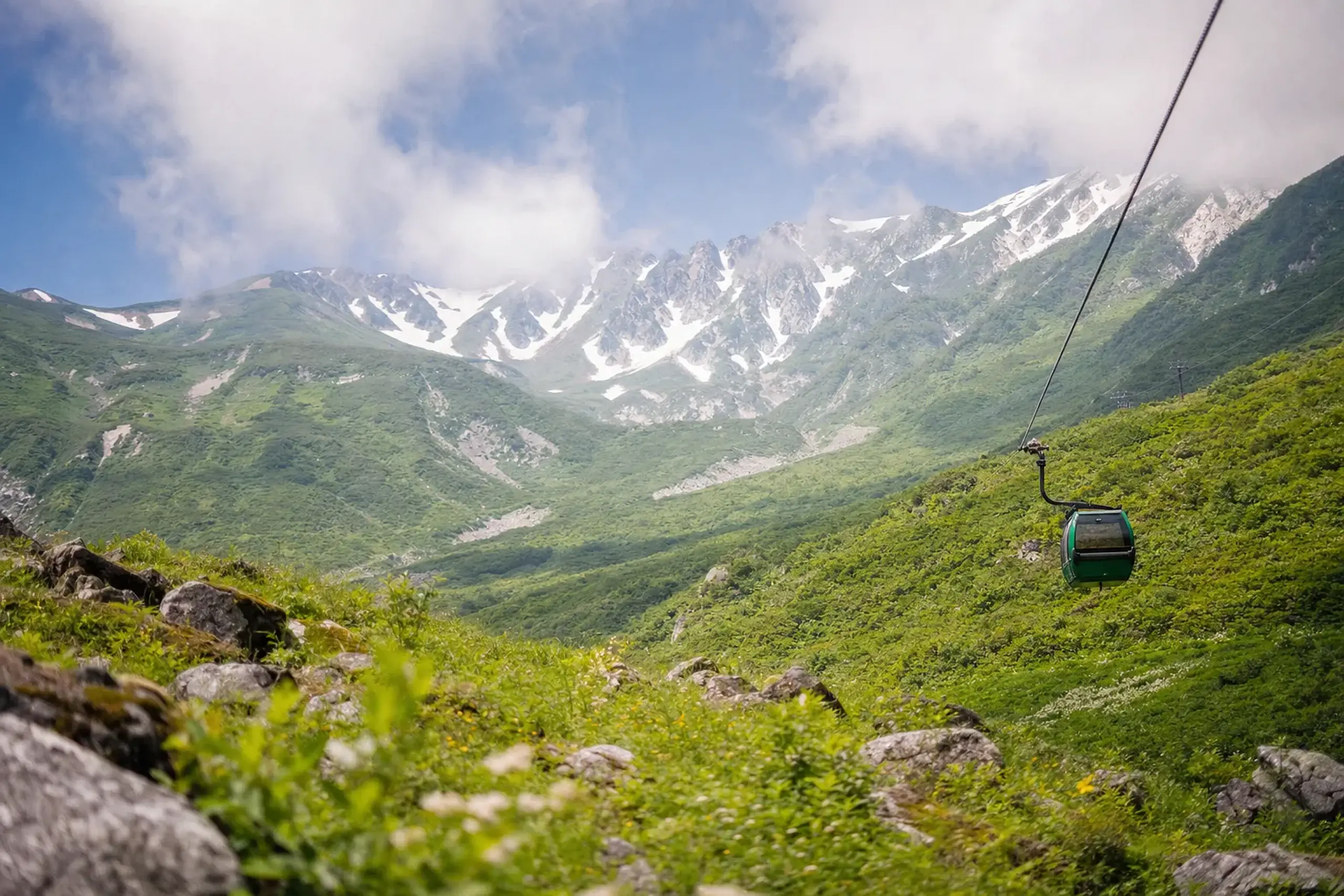 In 2026, key Hakuba Valley green-season lift operations ran