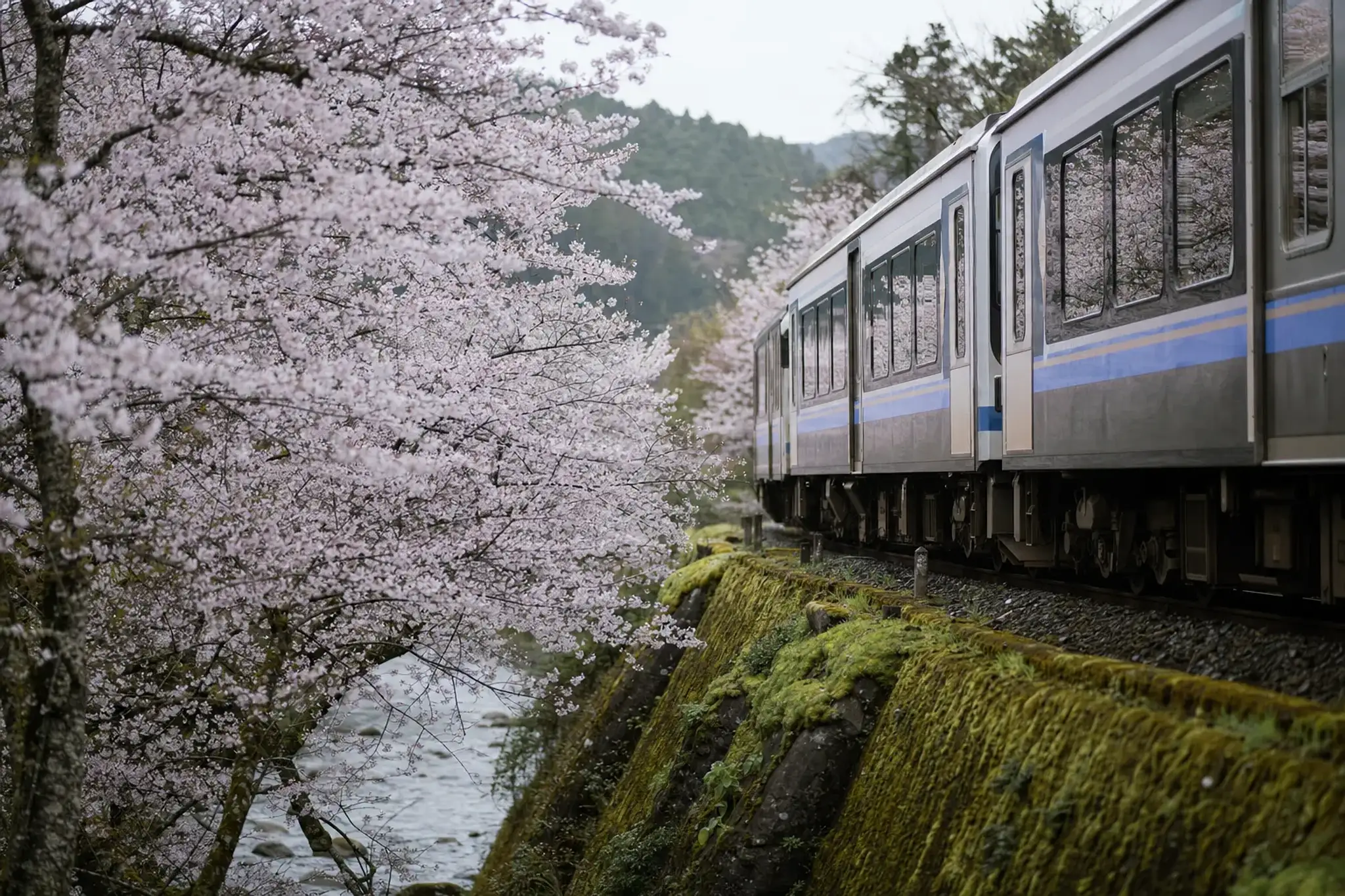 Rail can be the most stable choice at peak bloom.