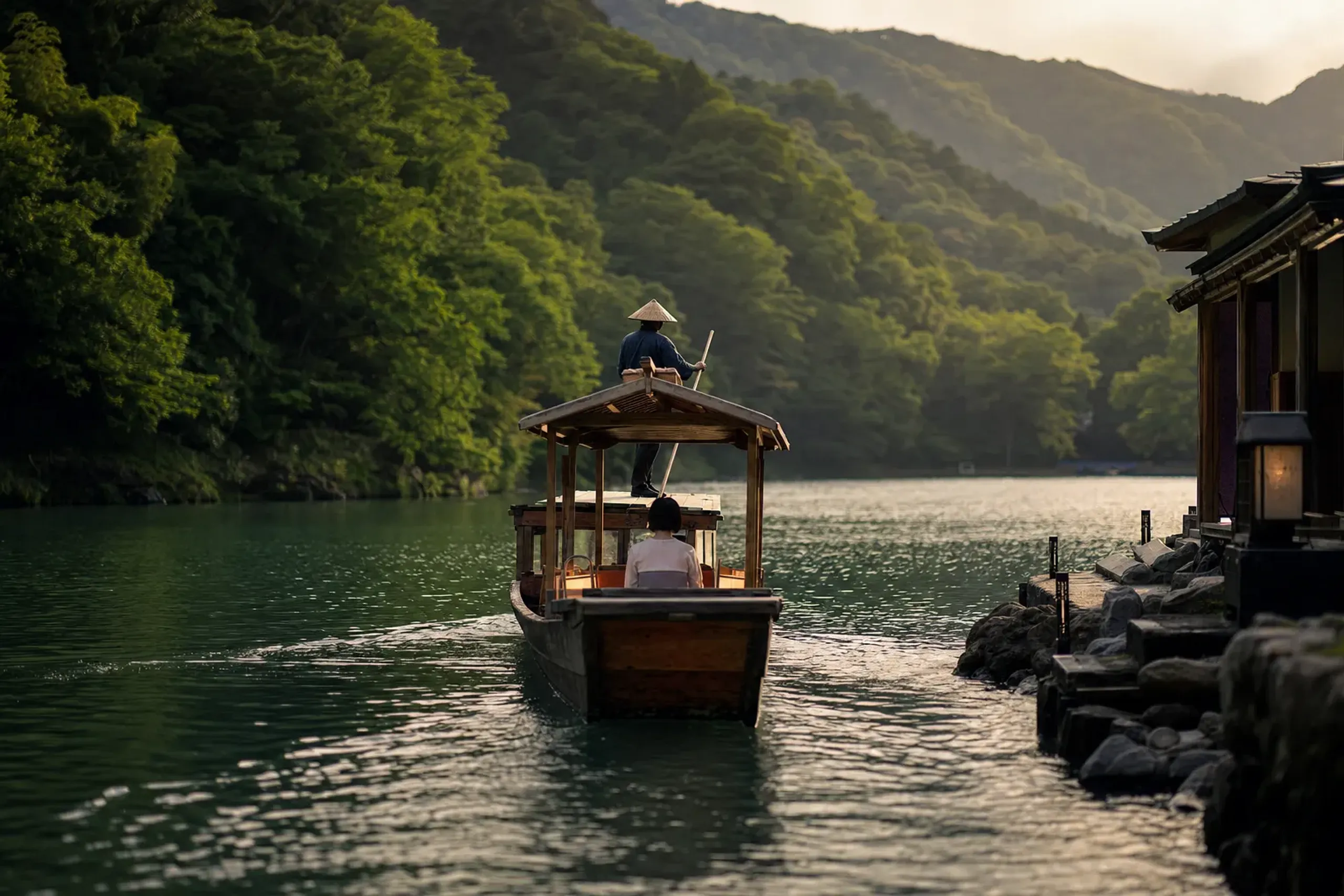 HOSHINOYA Kyoto: Reached By Boat, Except When It Isn't