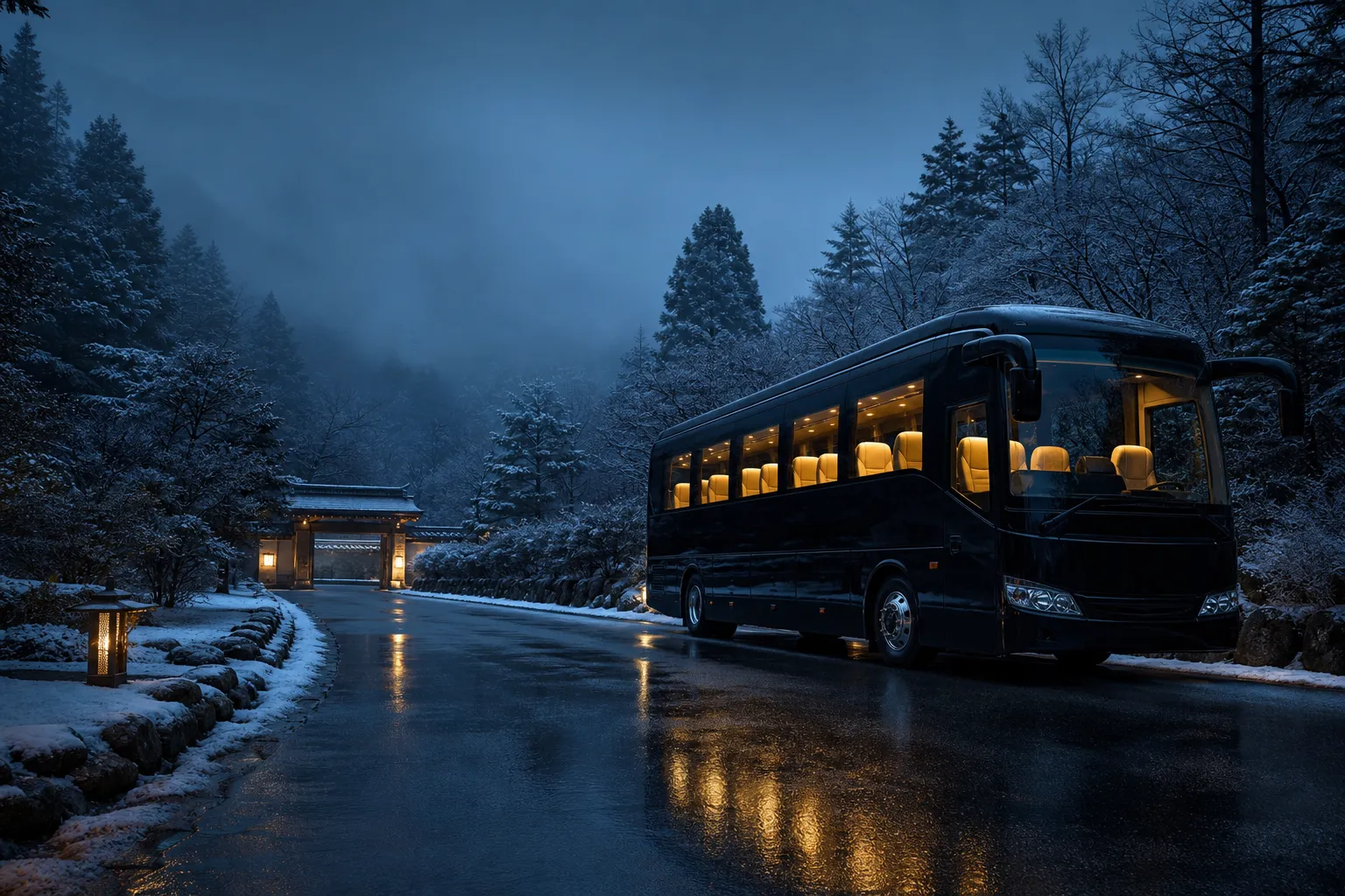 Indulge in Ultimate Luxury: Elite Private 10-Seater Bus Experience