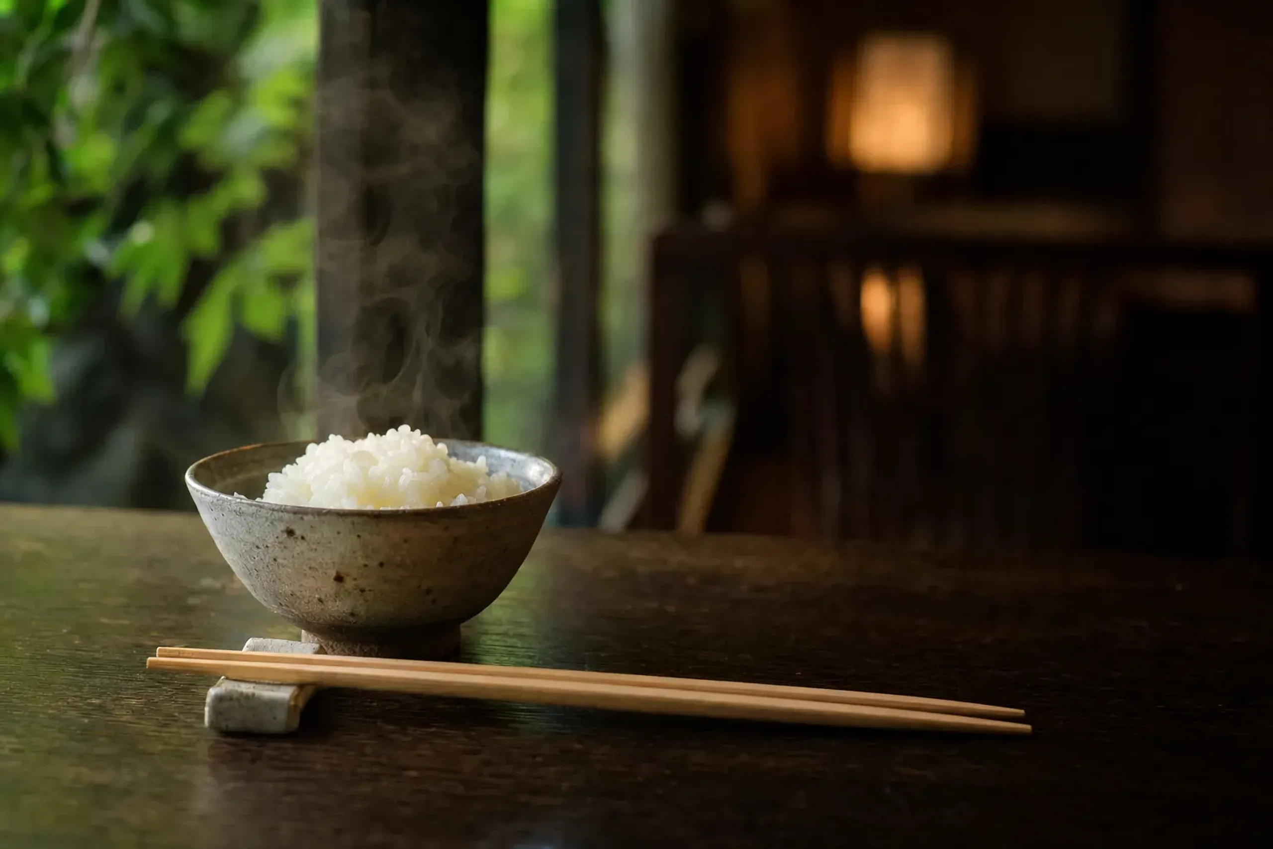 First, do not stand your chopsticks upright in a bowl
