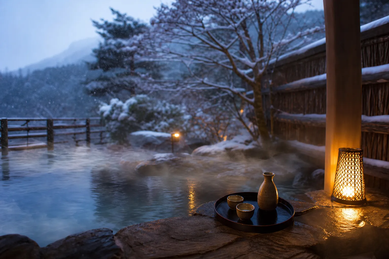 winter, luxury