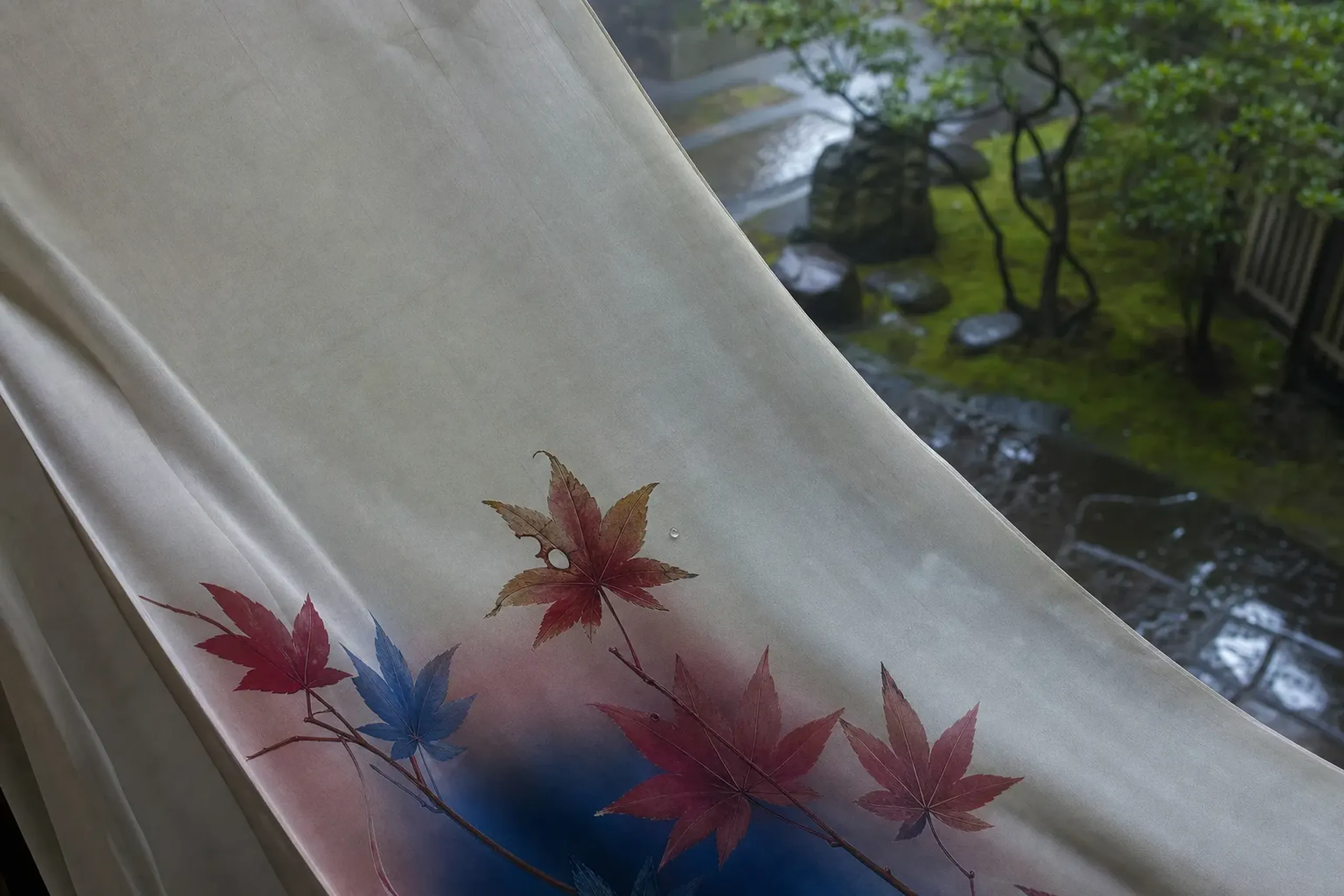 The Leaf Is Painted to Look Eaten: Kaga-Yūzen