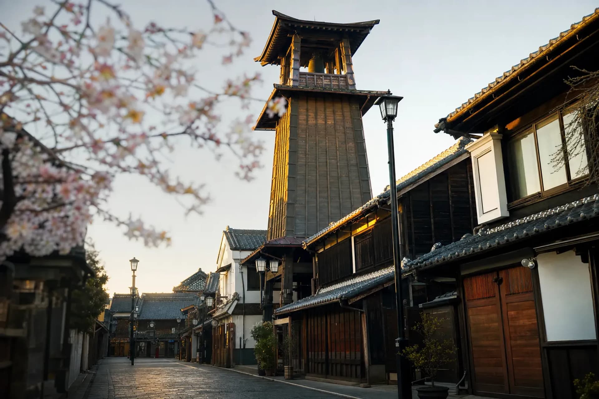 They Rebuilt the Bell Before Their Shops: Kawagoe