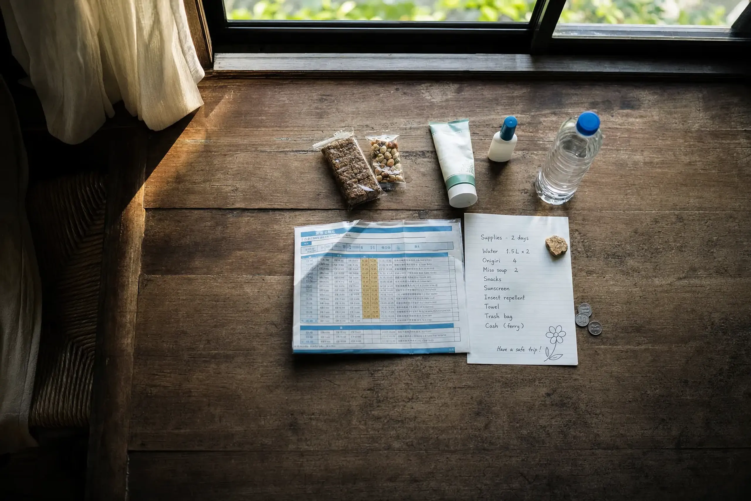 Overnight planning is also a matter of reality: inventory on