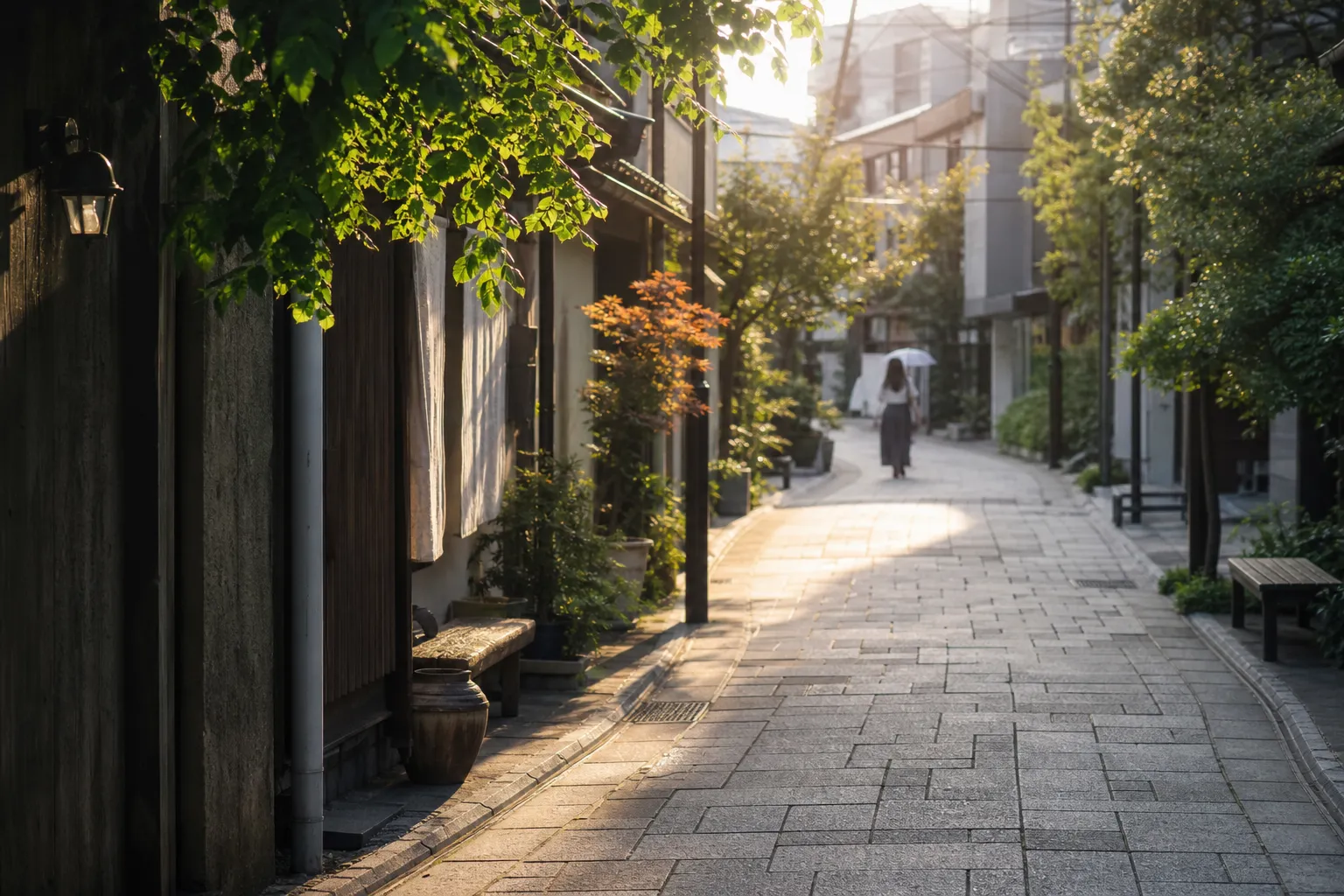 Walkable streets near Kichijoji Station in western Tokyo