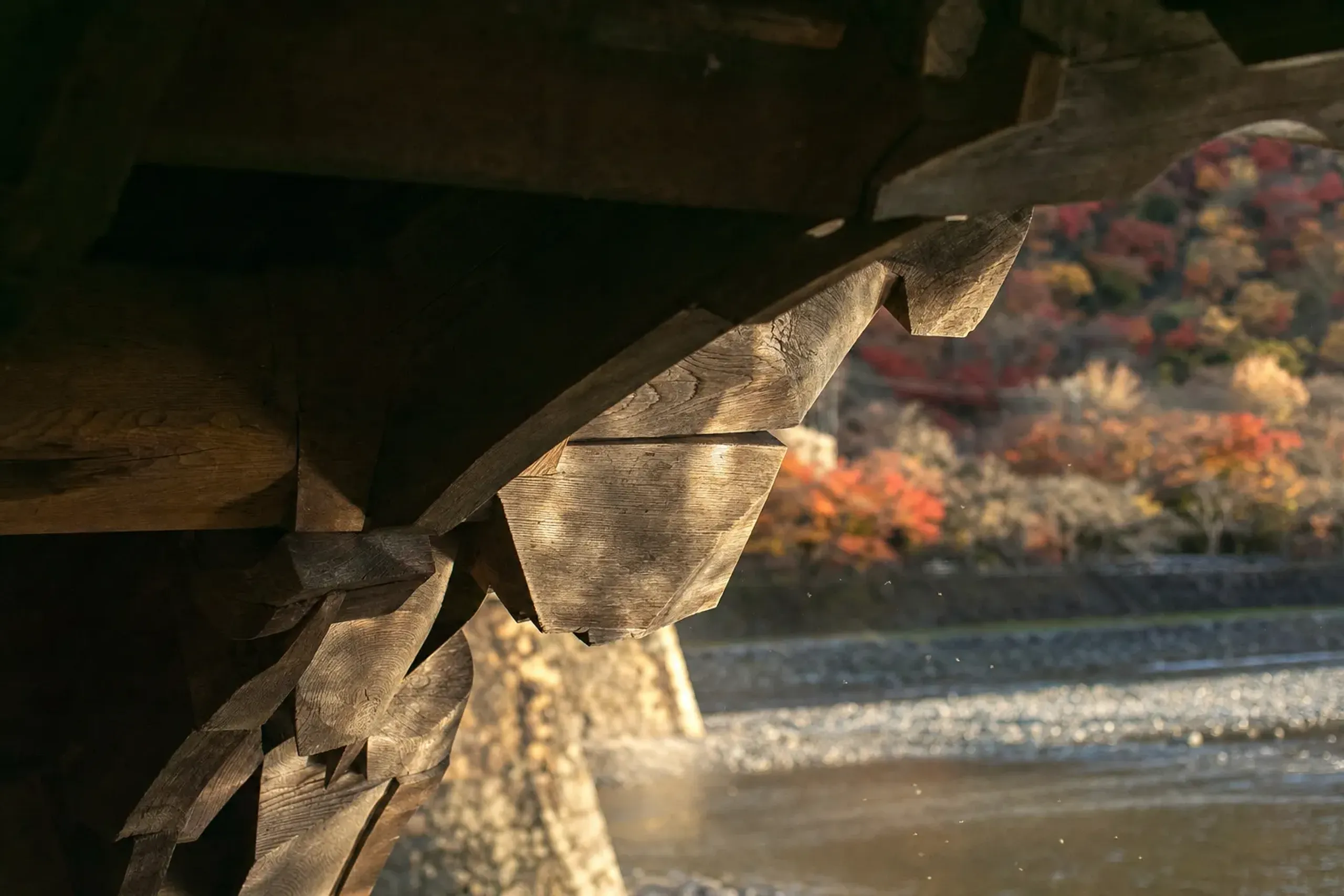 The joinery is where the shokunin skill shows. Interlocking