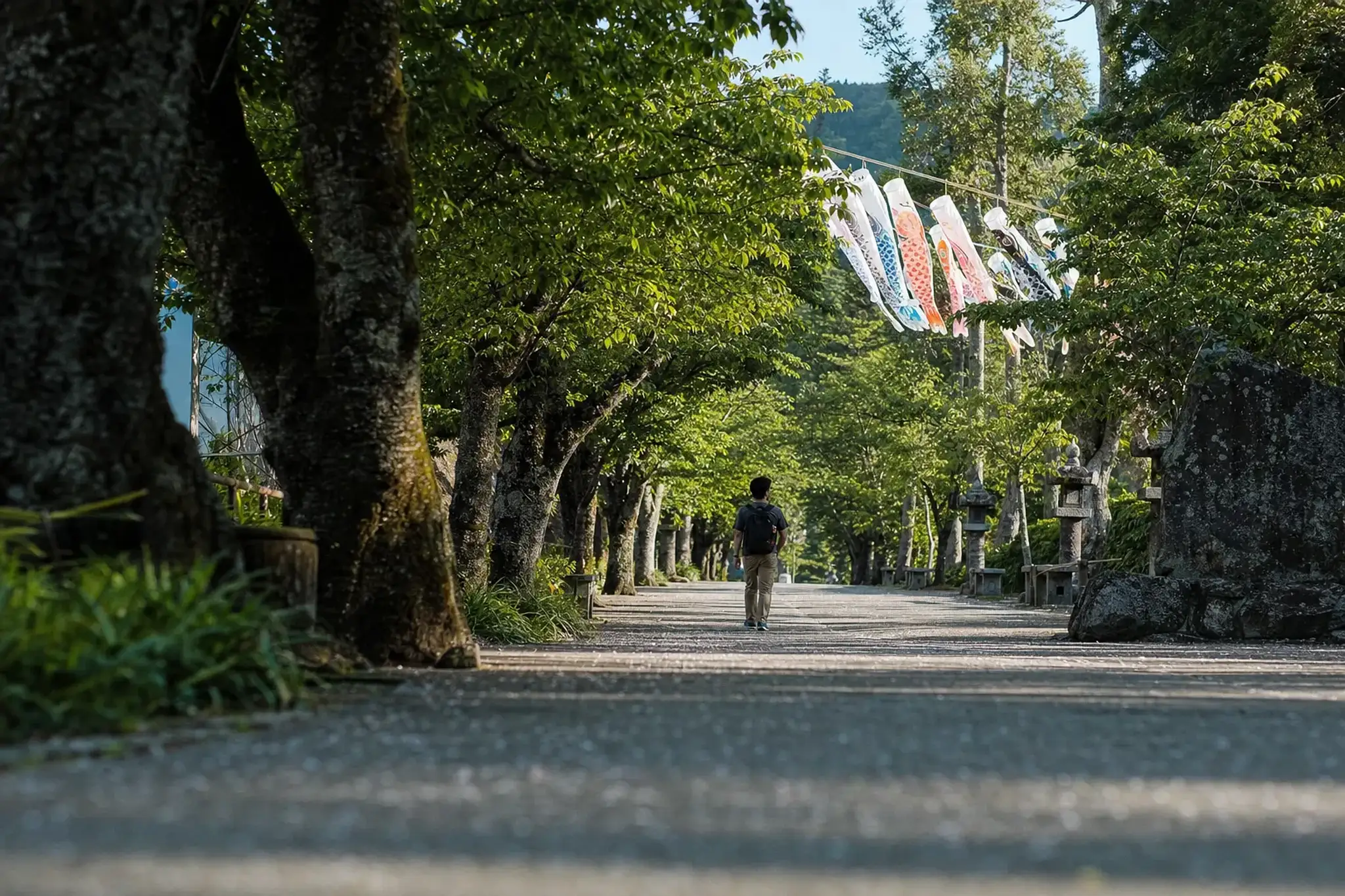 Start with the avenue while your legs are fresh. Stop