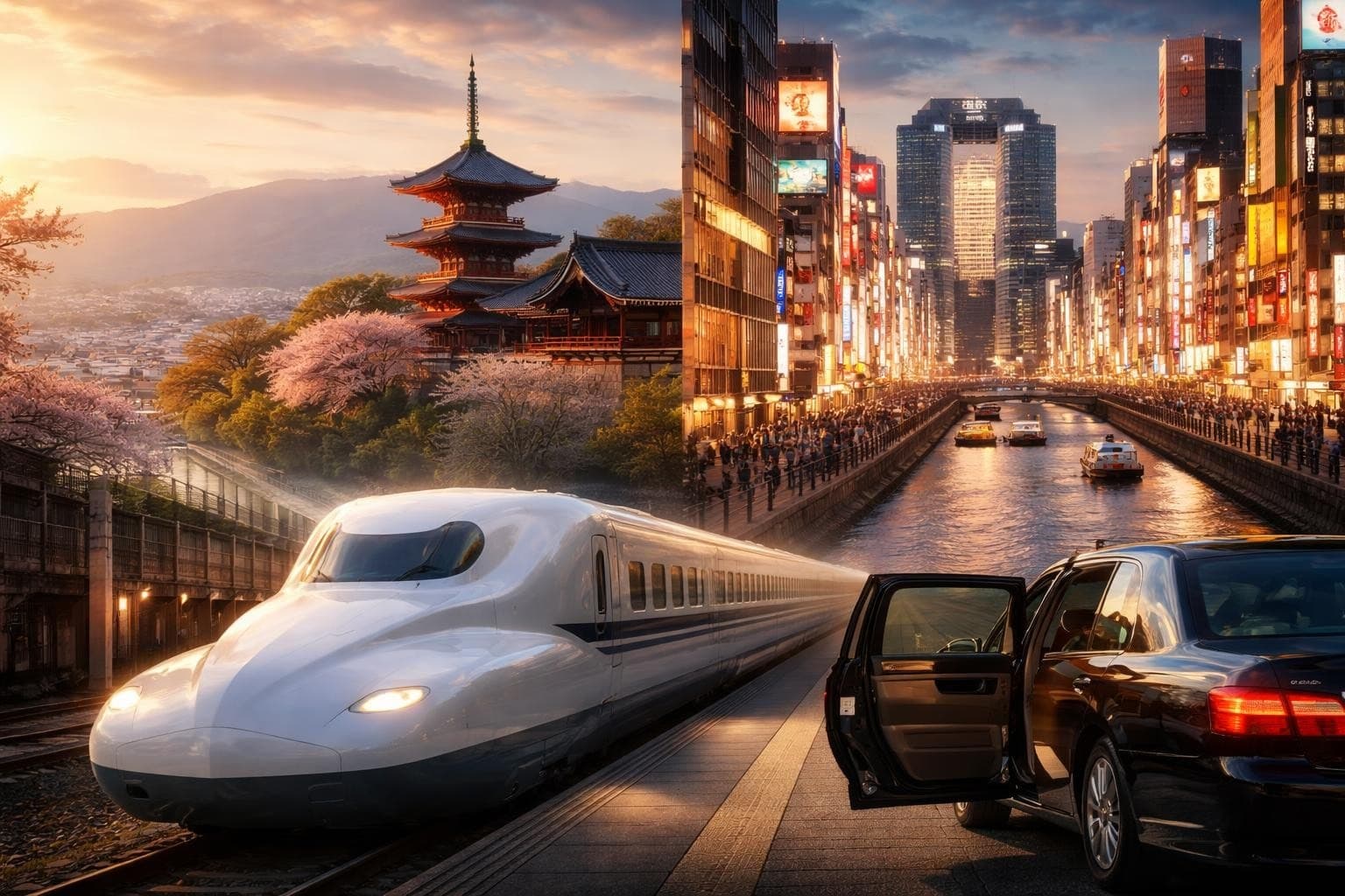 Private World: Kyoto to Osaka Luxury Travel