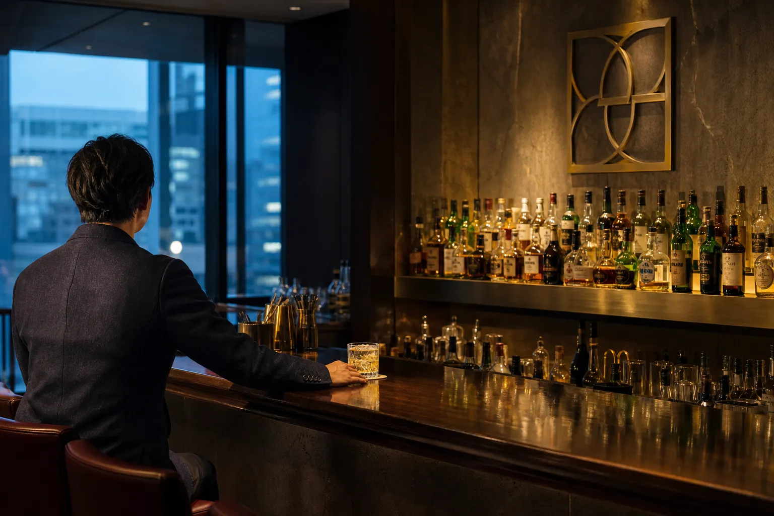 grand hyatt Fukuoka in Staions bar