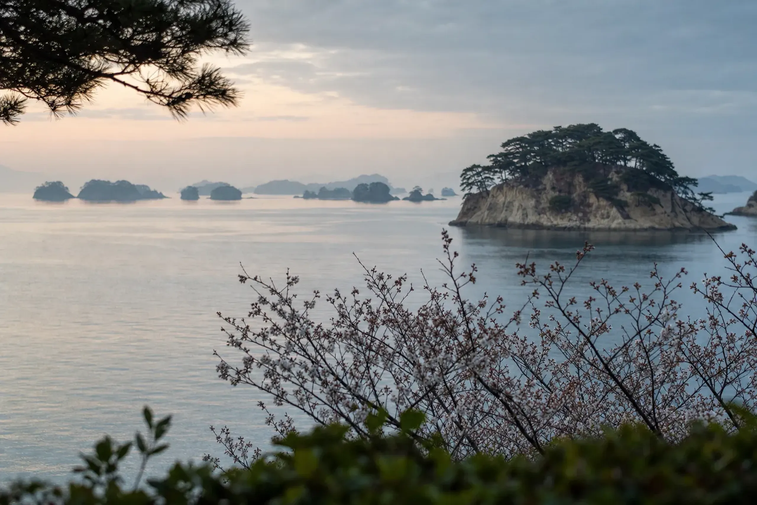 Matsushima is counted among Japan’s Three Views, with Miyaji