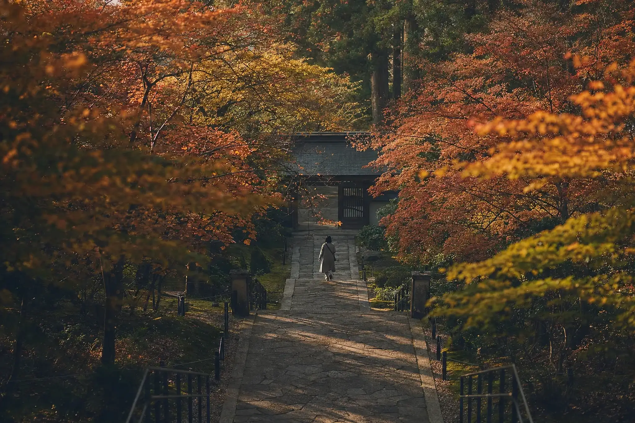 Give Zuiganji real time. Not ten minutes. Walk the approach.