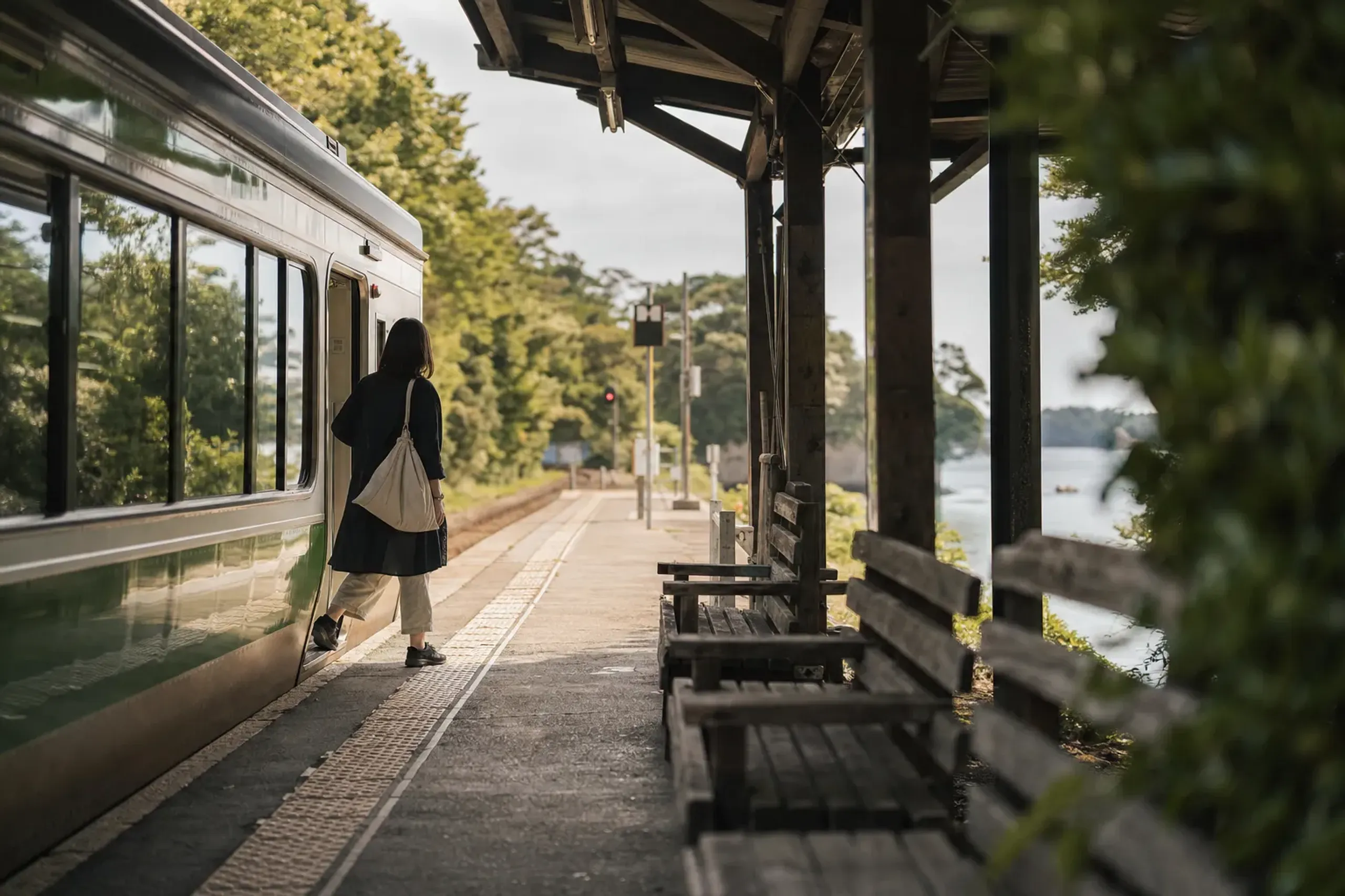 You can also reach Matsushima Station via the Tohoku Main