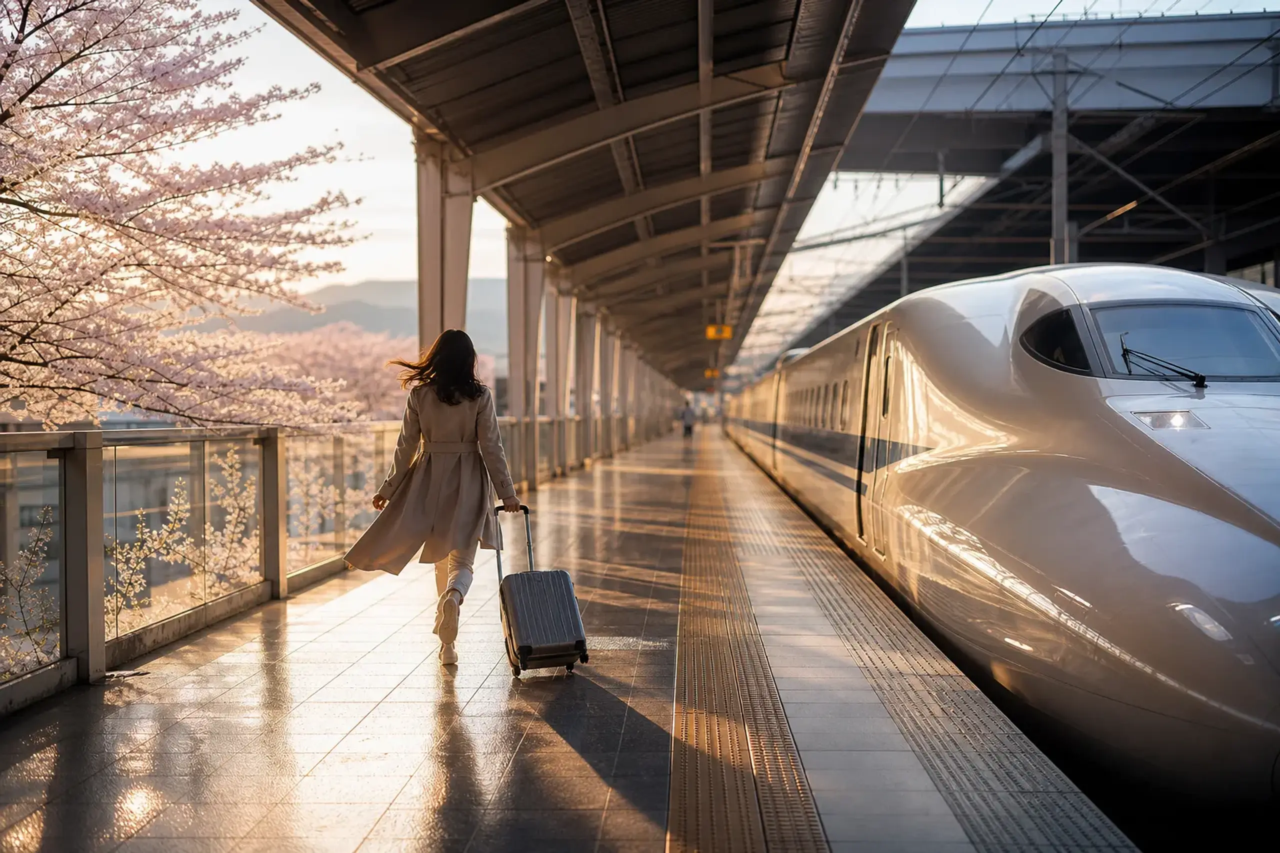 Rail can be brilliant for confident adults traveling light.