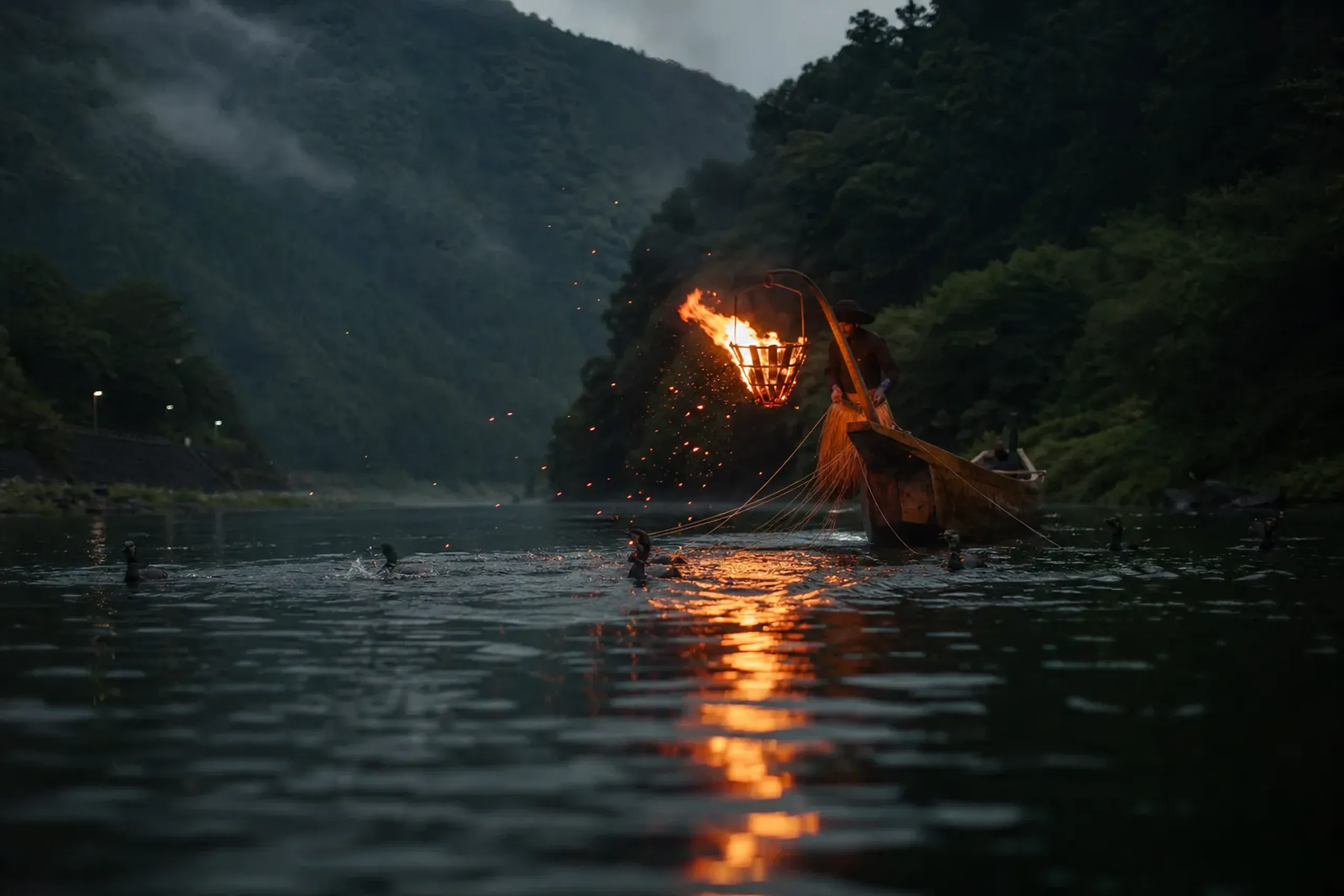 Six Hereditary Masters: Ukai on the Nagara