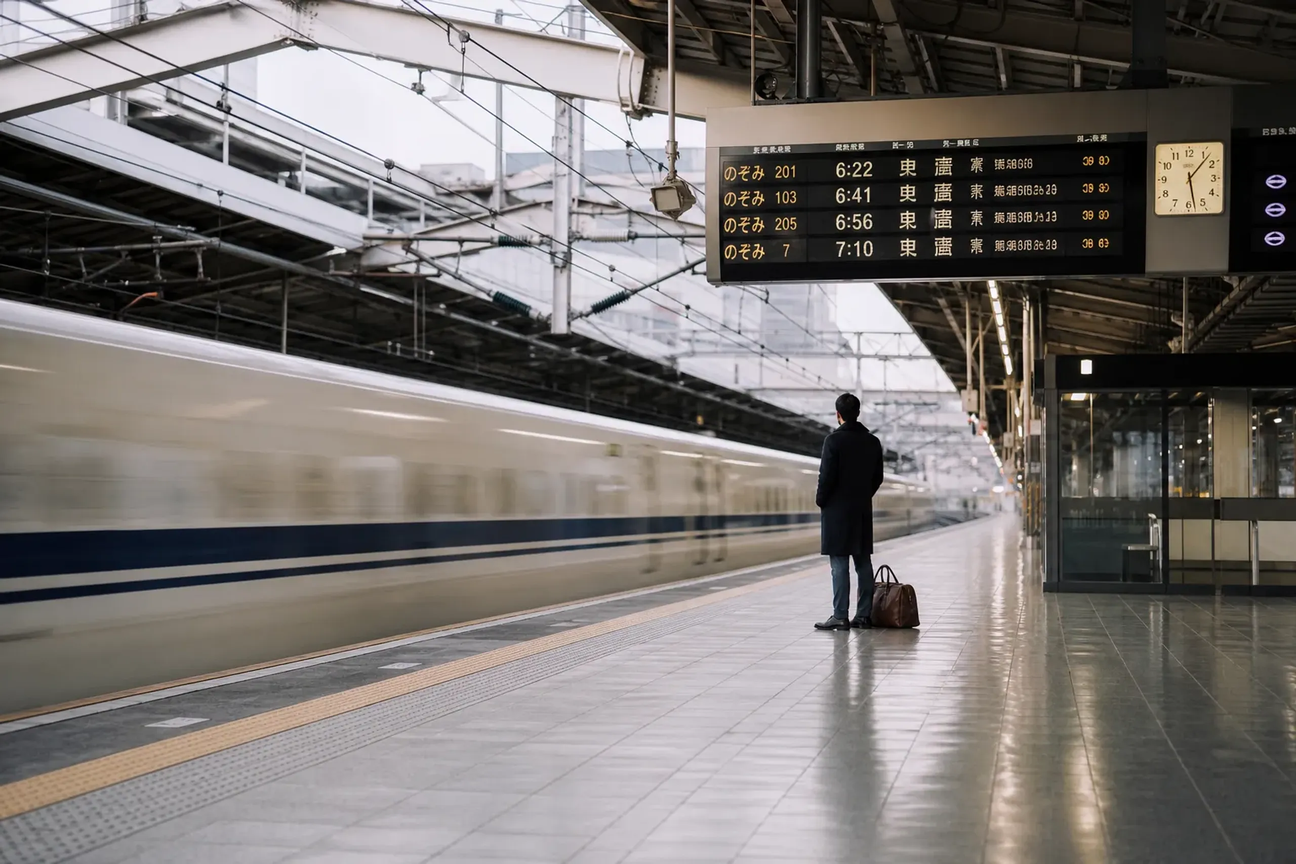 Compare that to the alternative. From Kyoto or Tokyo, reachi