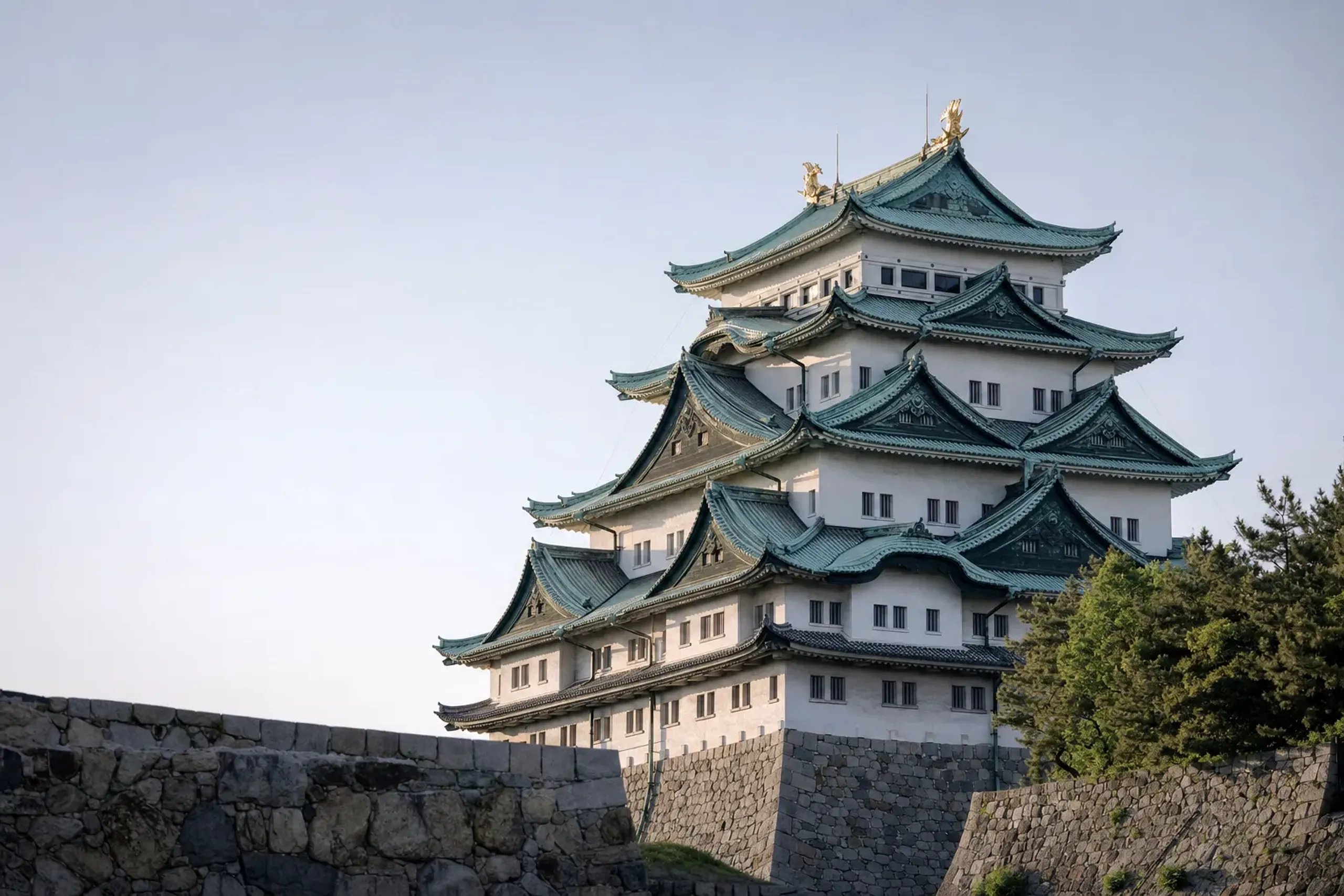 The keep you see today was rebuilt in 1959 using