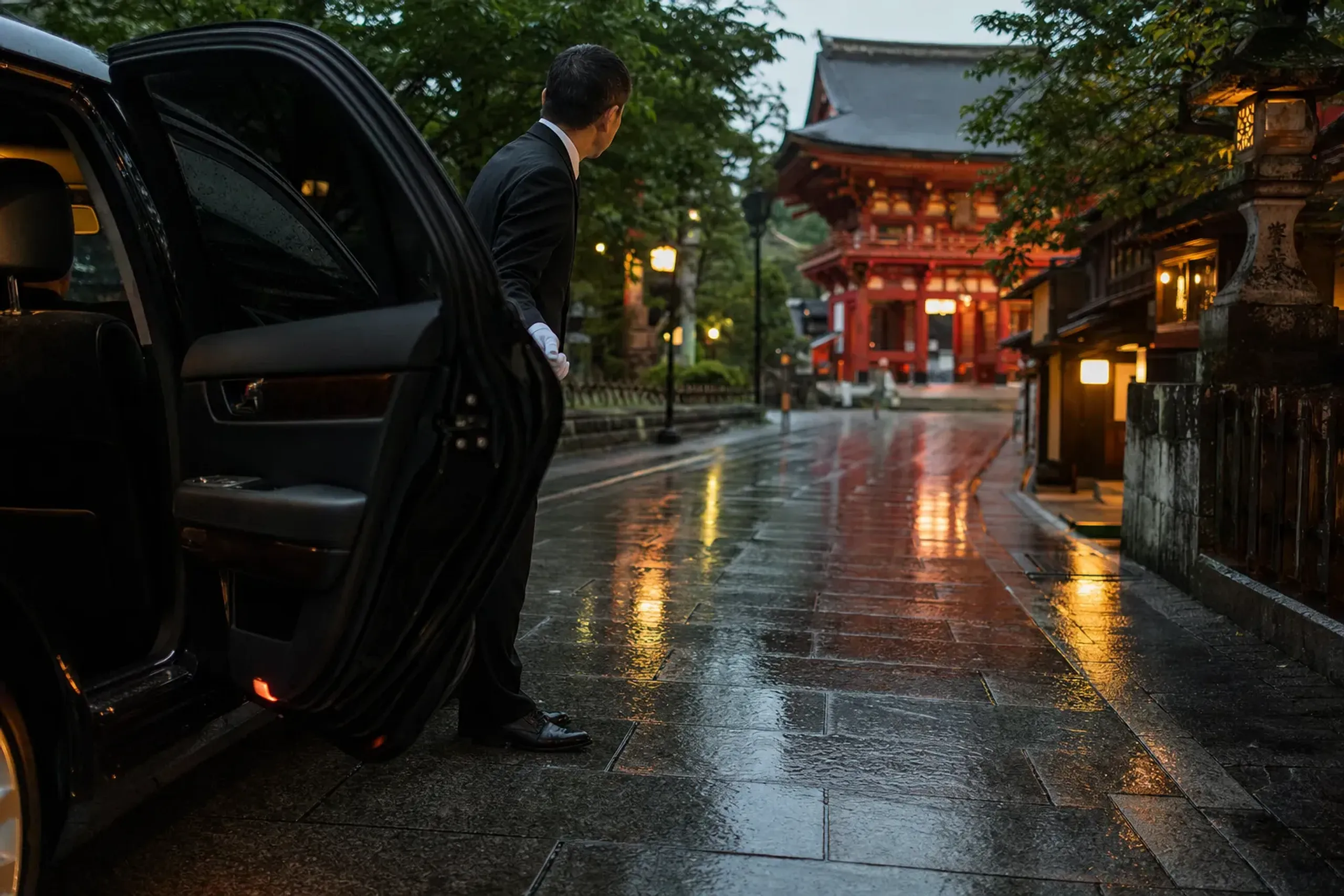 If you prefer a private car, the first mention matters: