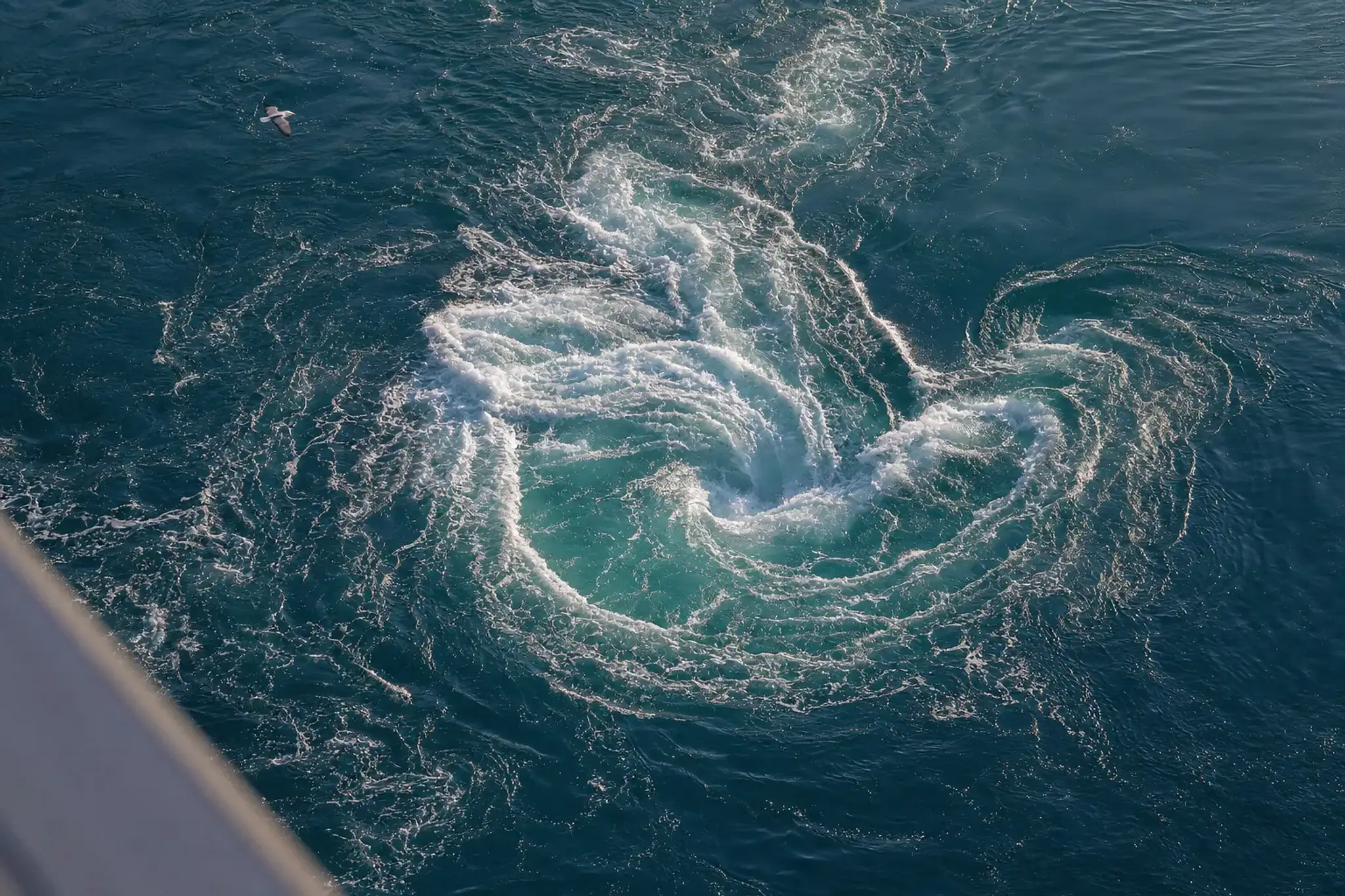 The whirlpools are viewable year-round during