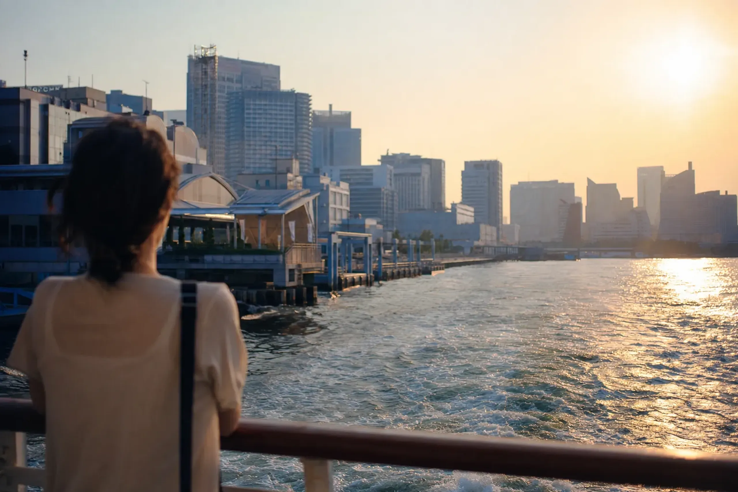 Summer is when this contrast sharpens. Tokyo’s humidity can