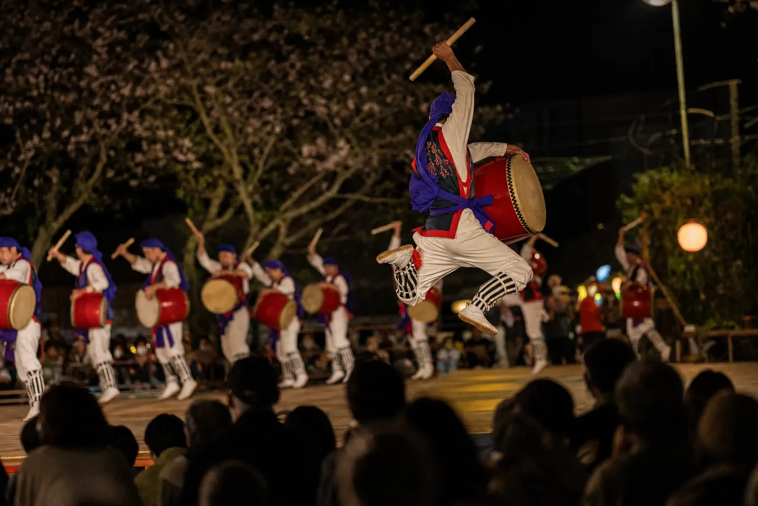 Eisa Night is a recurring summer programme in Okinawa City