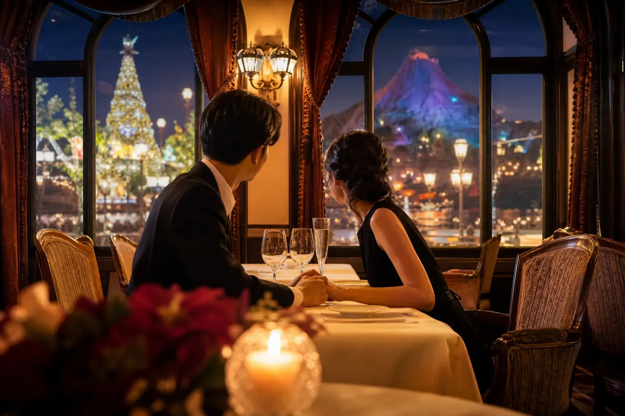 Couples seeking a romantic dinner on December 24 will compet