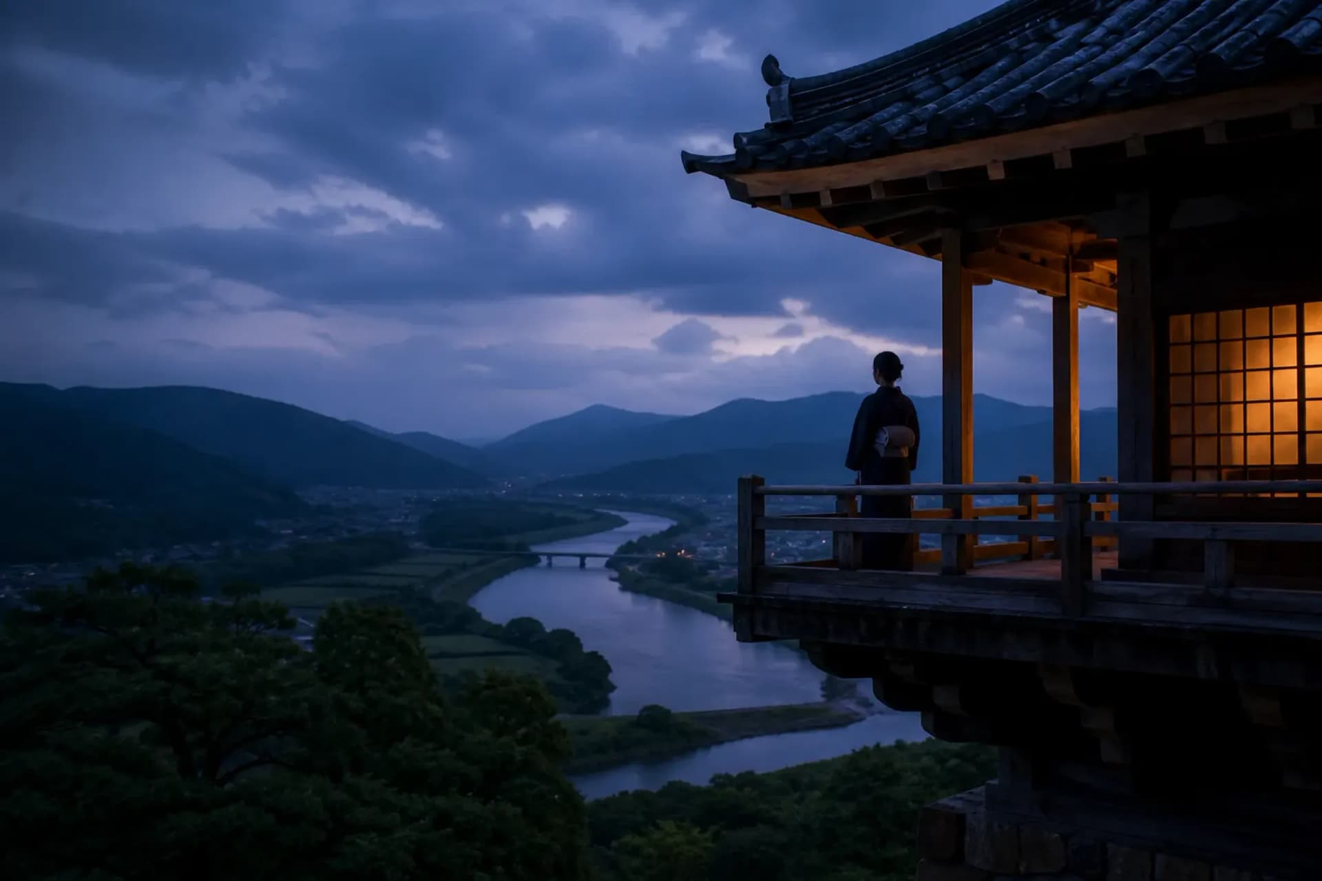 One Night as the Lord of Ōzu Castle