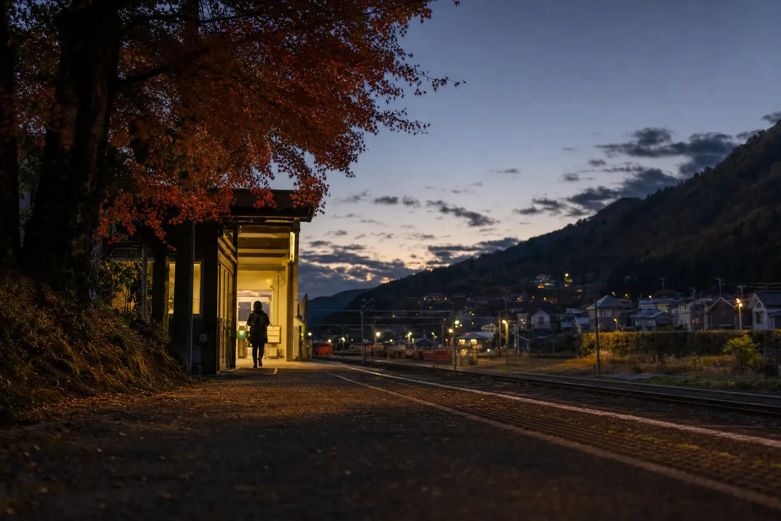 Etchu-Yatsuo Station is the gateway, not the finish line. Th