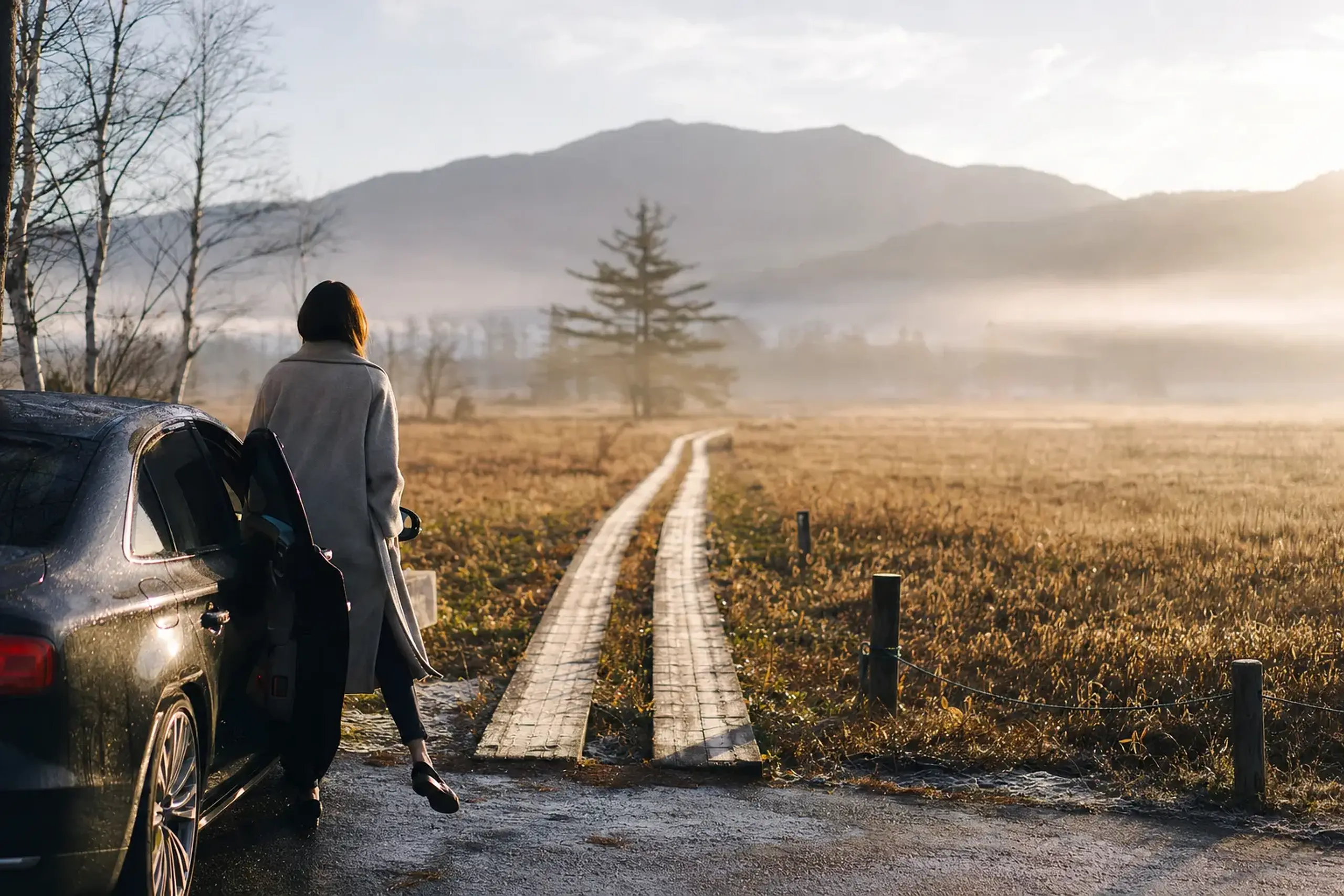 For the road portion, many clients prefer