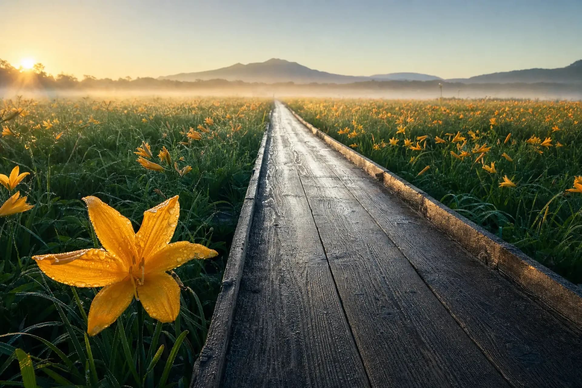 Oze National Park: Each Flower Lives Exactly One Day