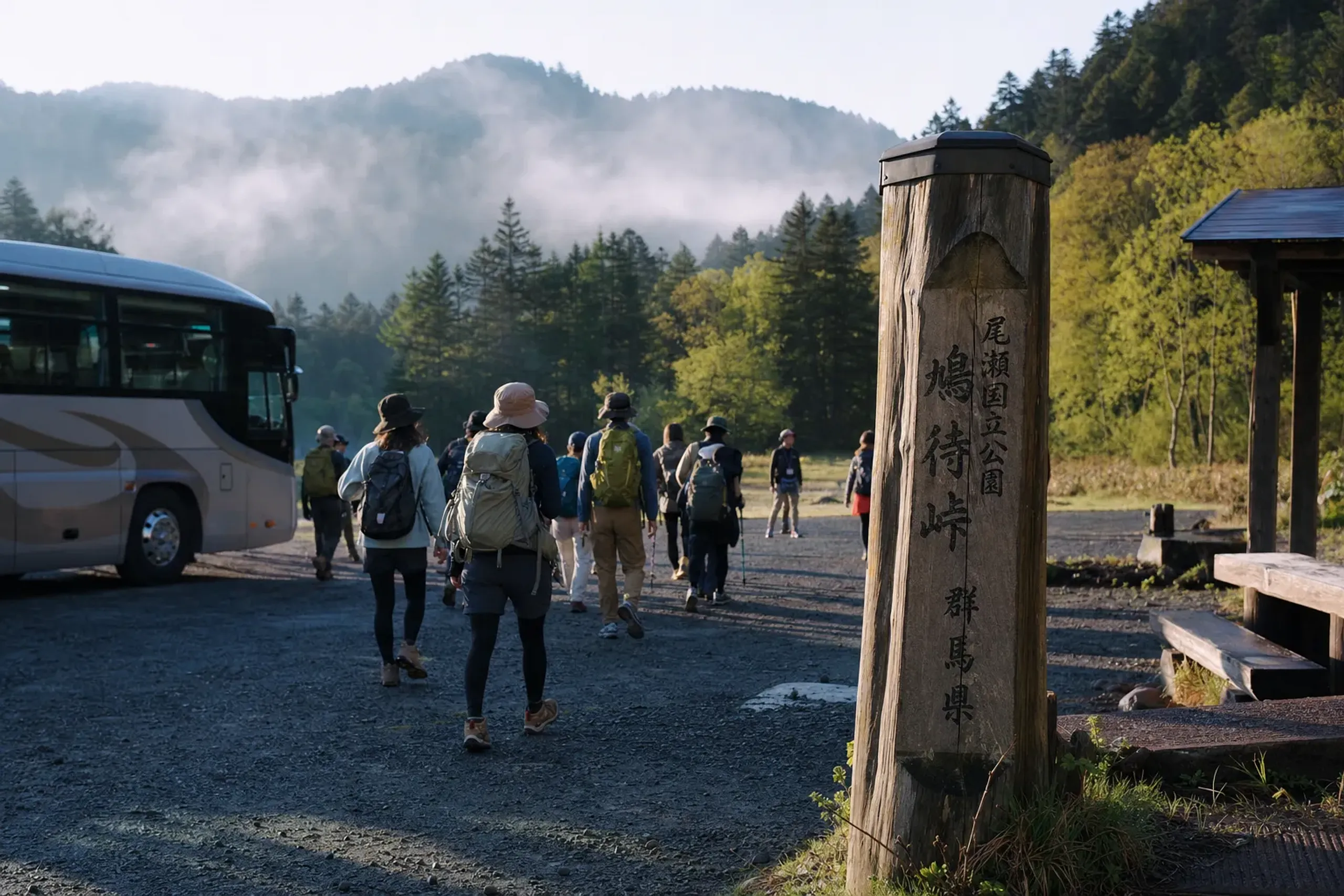 Many travelers coming from Tokyo prefer the Gunma approaches