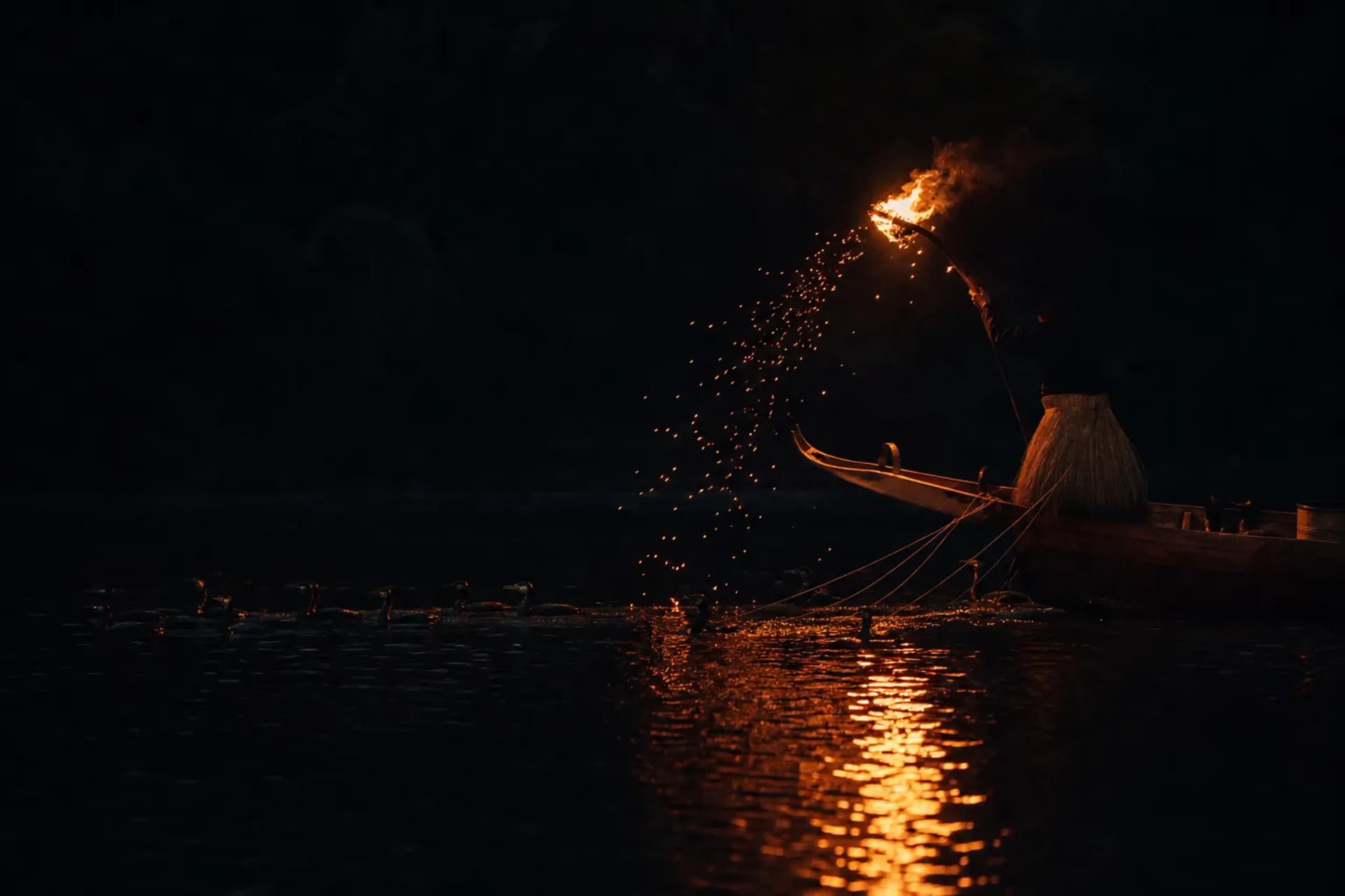 Private Ukai Night Cruise in Japan: Torchlight & Silence
