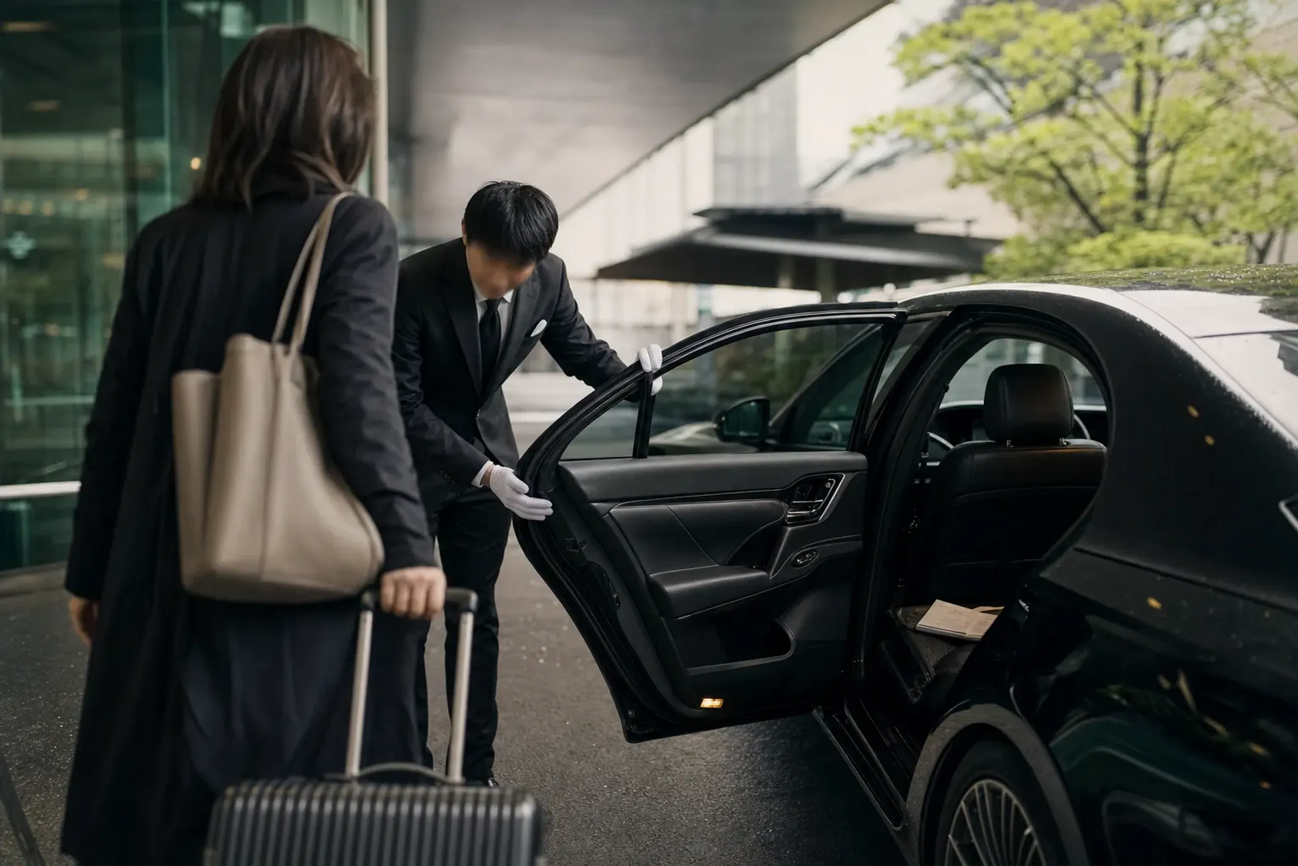 The cleanest airport arrival plan is usually a private vehic